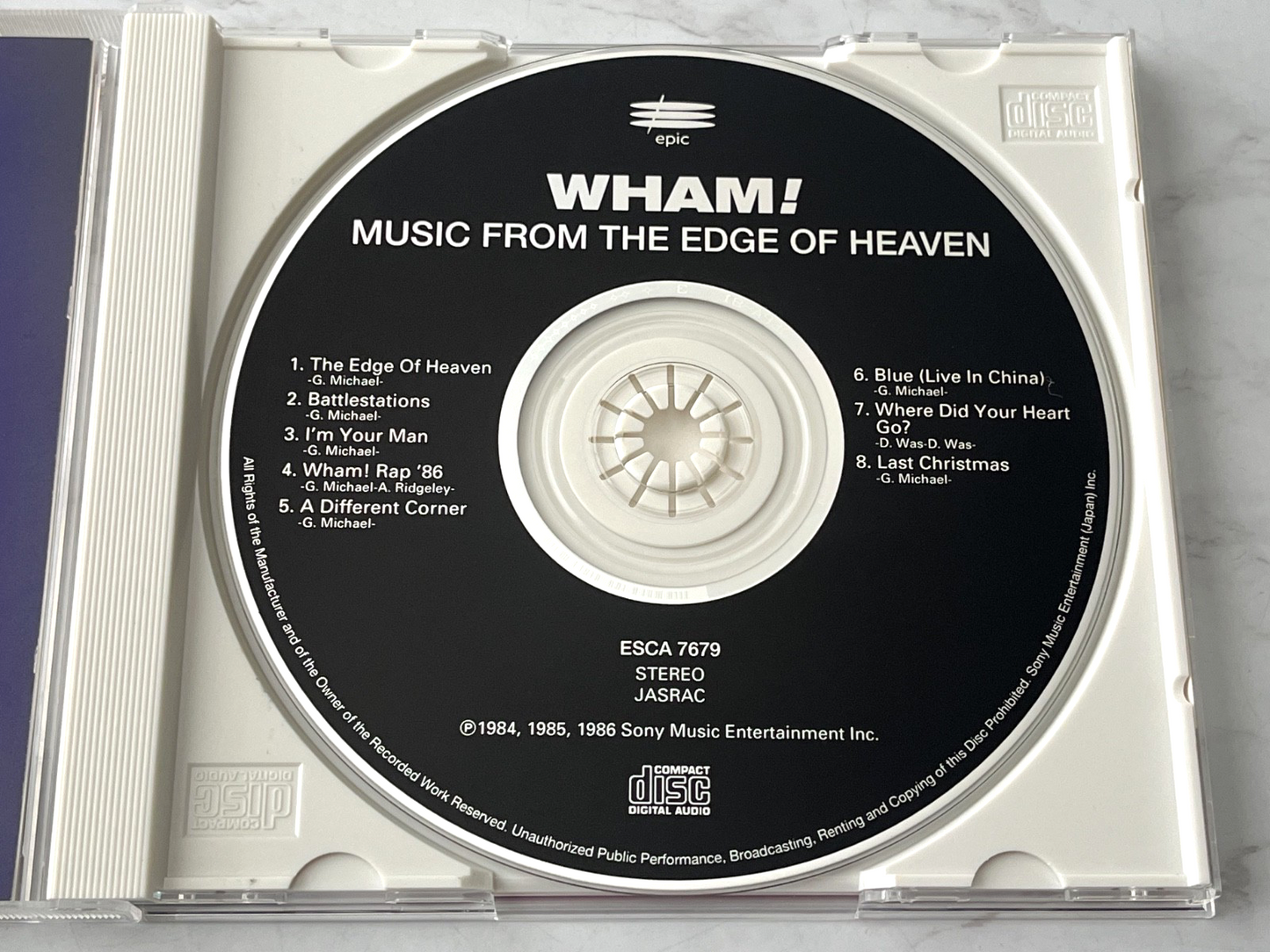 Wham! – Music From The Edge Of Heaven (1997) [JAPAN PRESS]