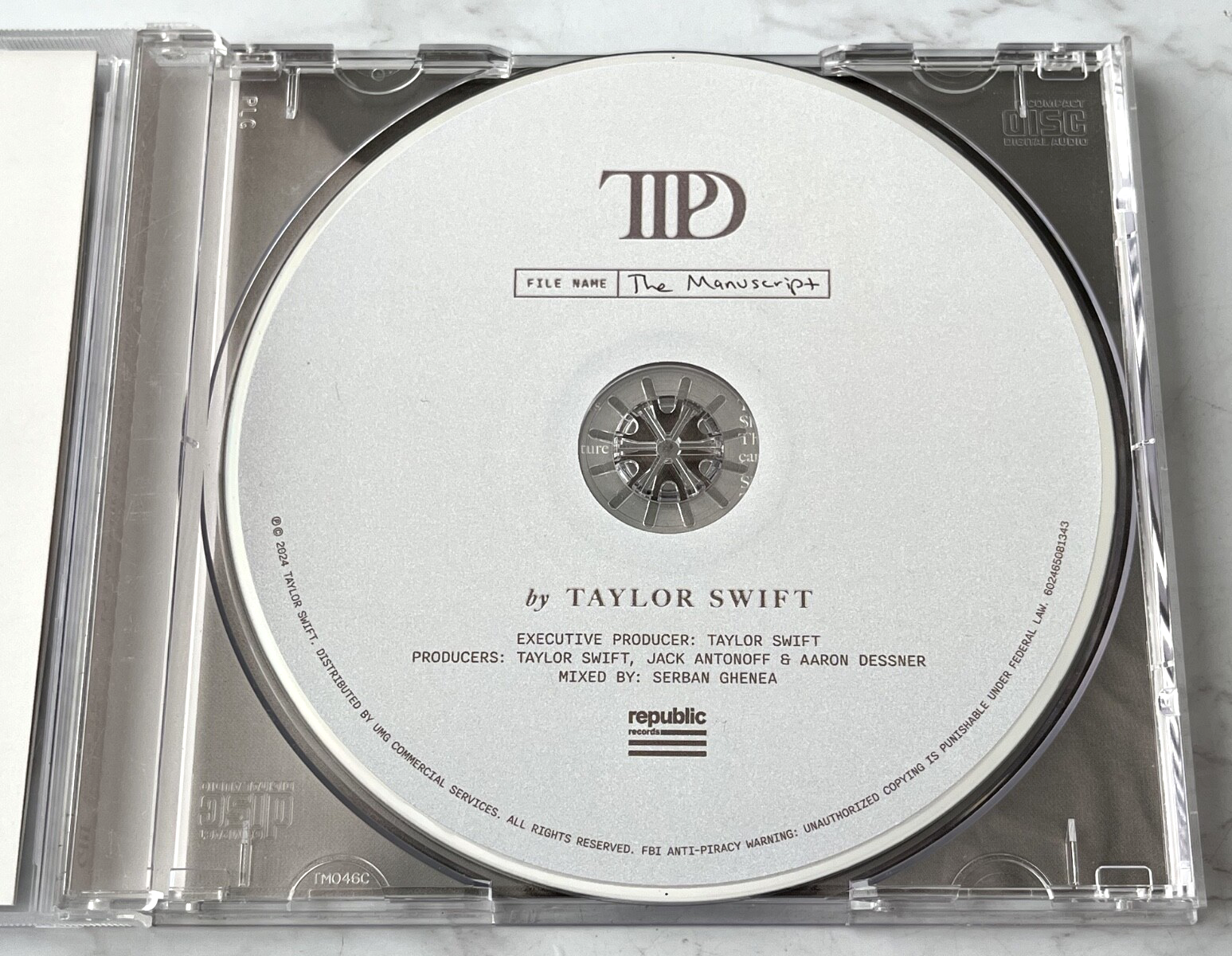 Taylor Swift – The Tortured Poets Department (2024)
