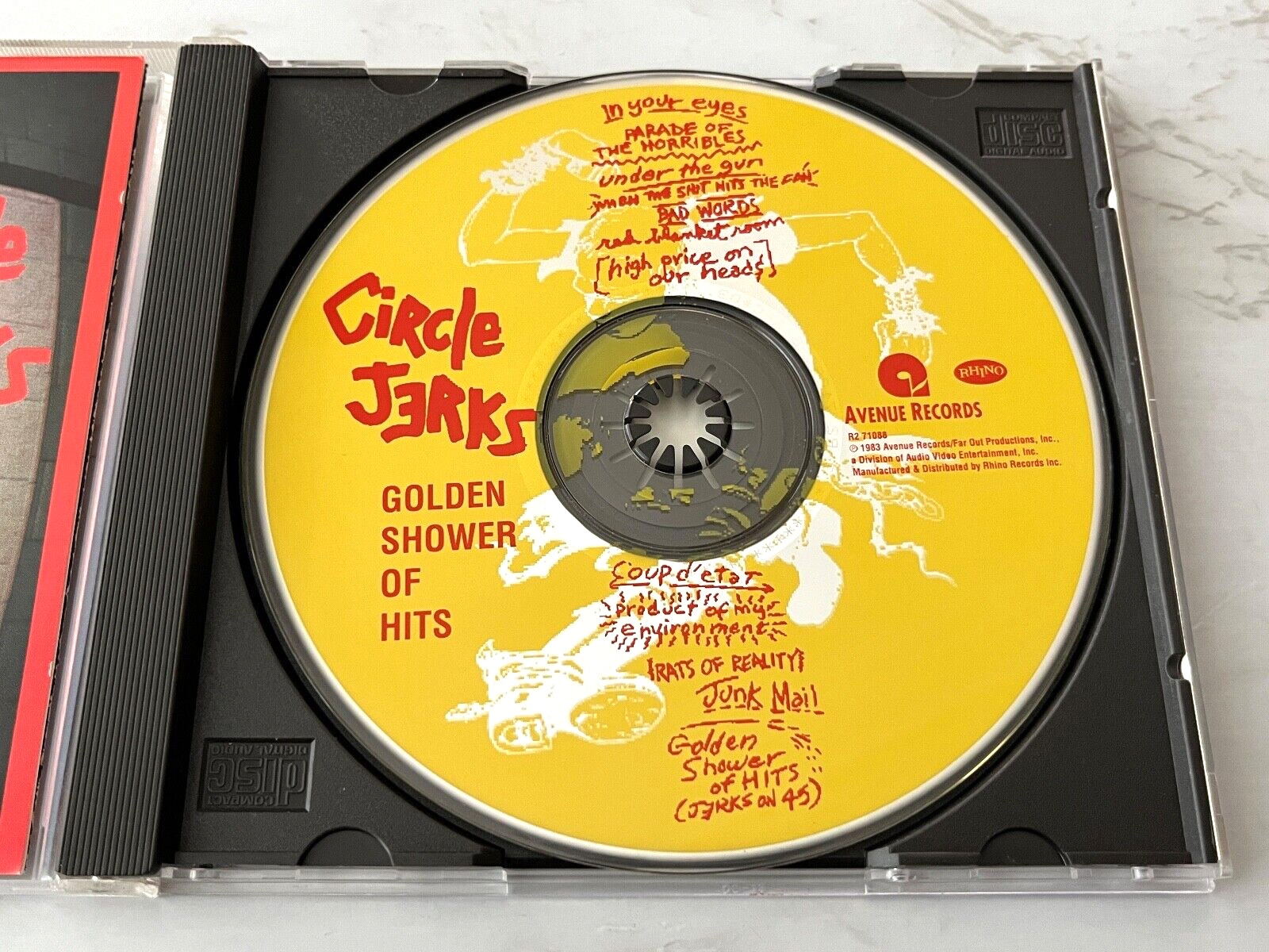 Circle Jerks – Golden Shower Of Hits (1992)