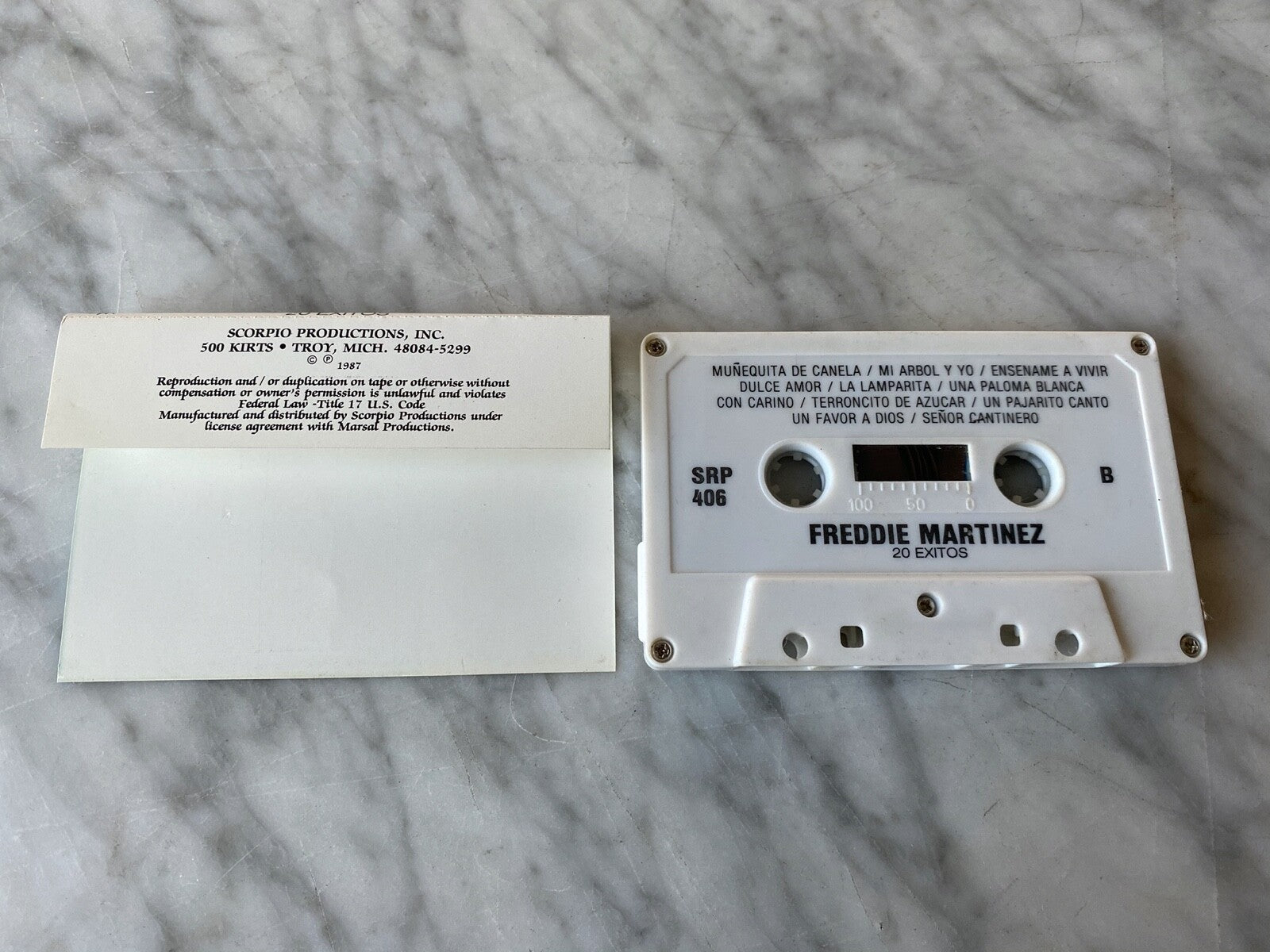 Freddie Martinez – Freddie Marinez 20 Exitos (1987)
