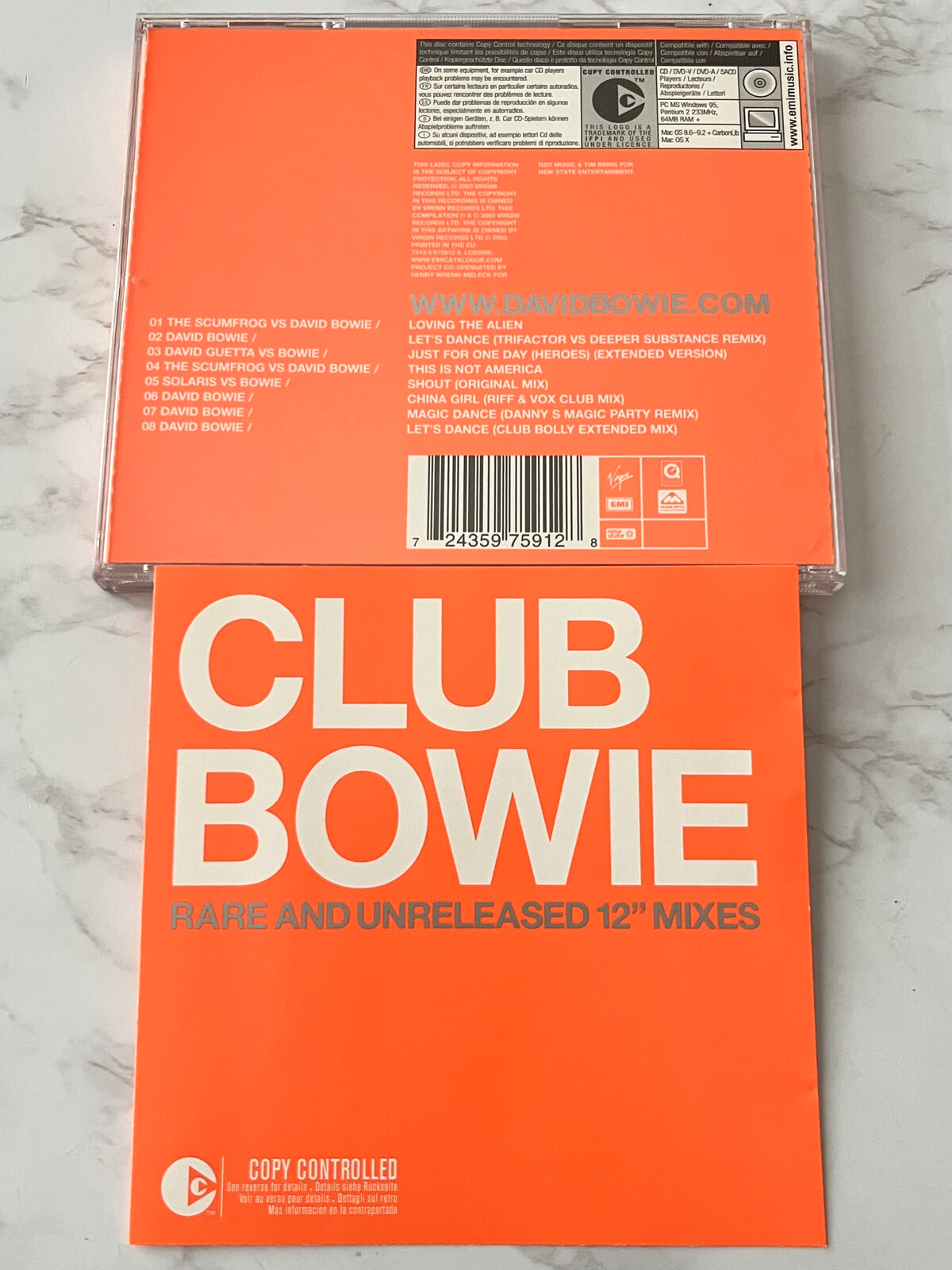 David Bowie – And Unreleased 12" Mixes (2003)