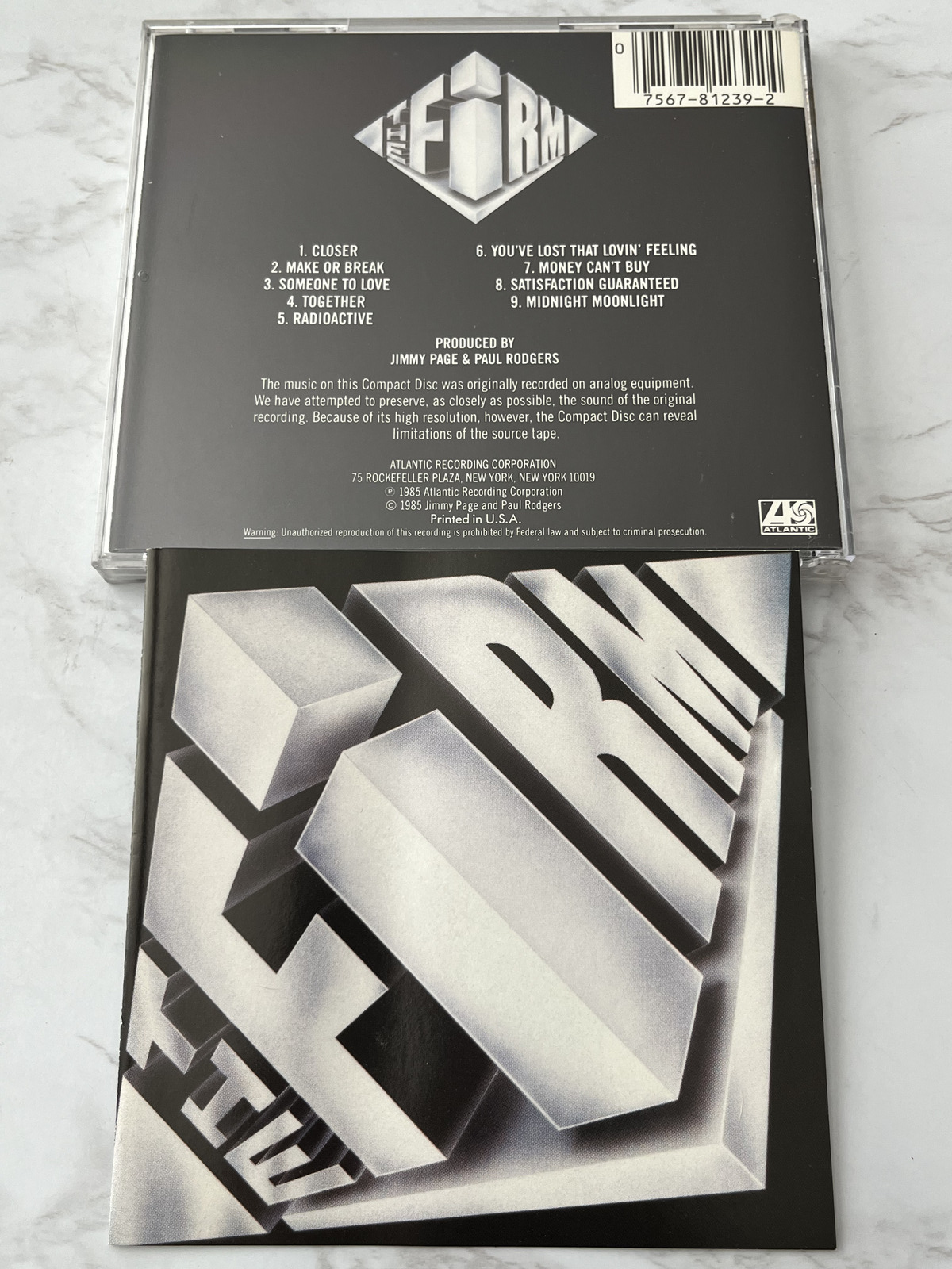 The Firm – The Firm (1986) [JAPAN PRESS]