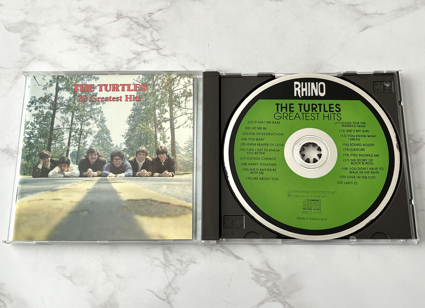 The Turtles – 20 Greatest Hits (1986)