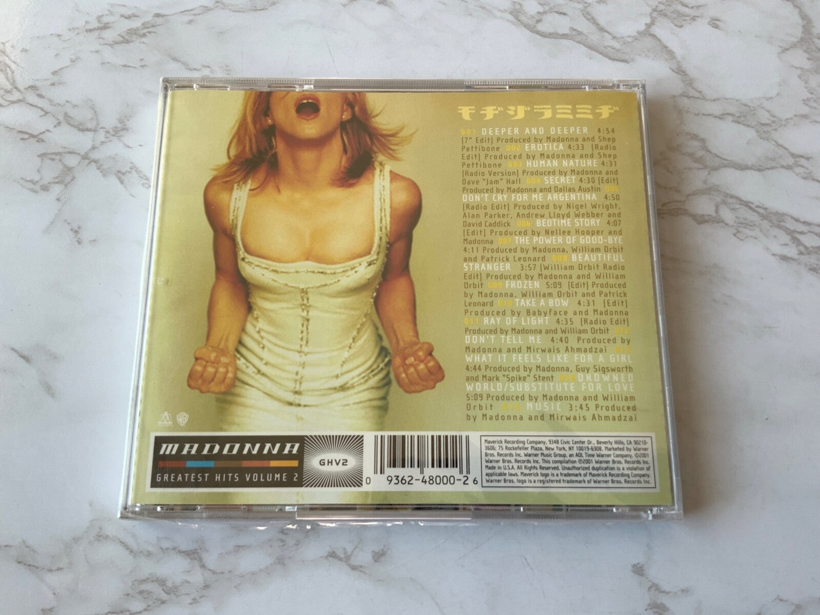 Madonna – Greatest Hits Volume 2 (2001)