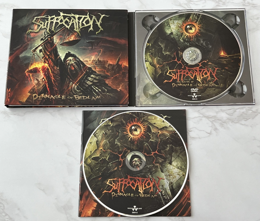Suffocation – Pinnacle Of Bedlam (Deluxe Edition, Digipak, CD/DVD) (2013)