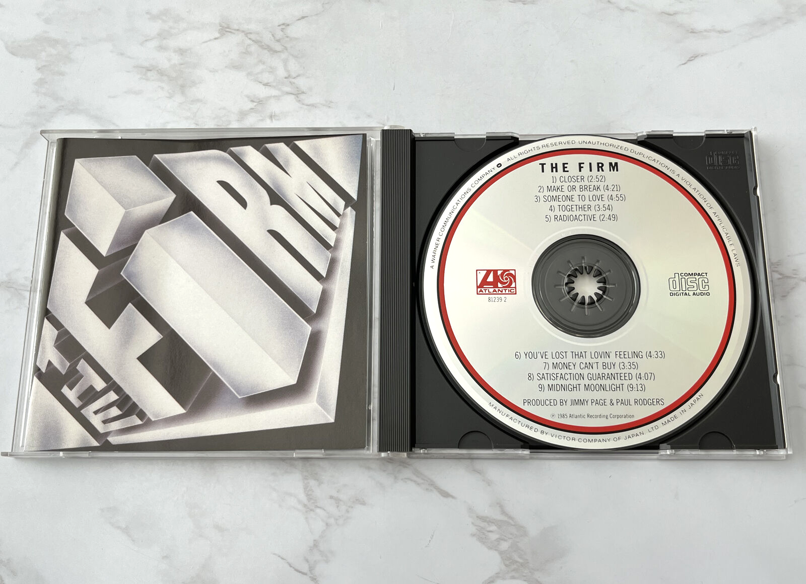 The Firm – The Firm (1986) [JAPAN PRESS]