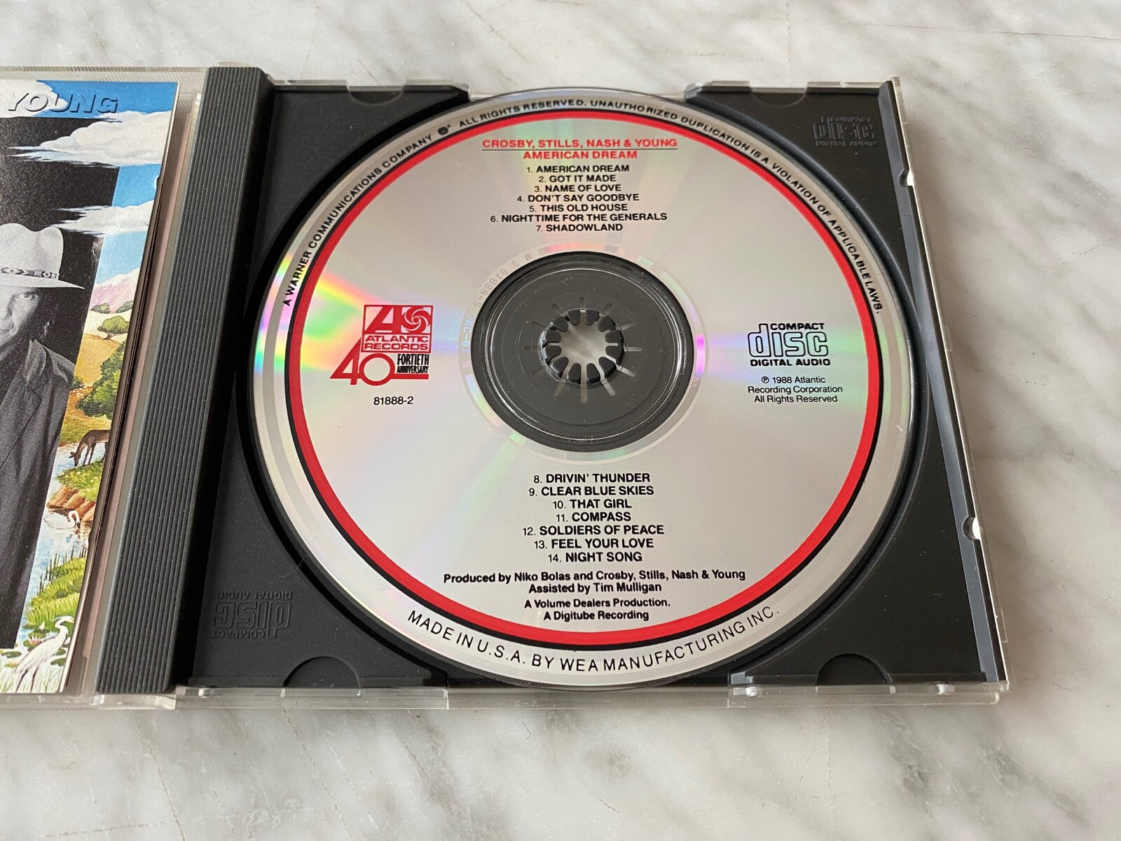 Crosby Stills Nash & Young – American Dream (1988)