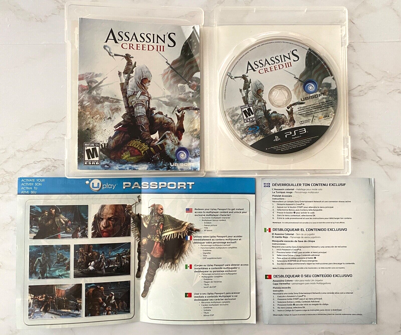 Assassin's Creed III TARGET EDITION! Sony PlayStation 3 Ubisoft 2012 PS3 (2012)