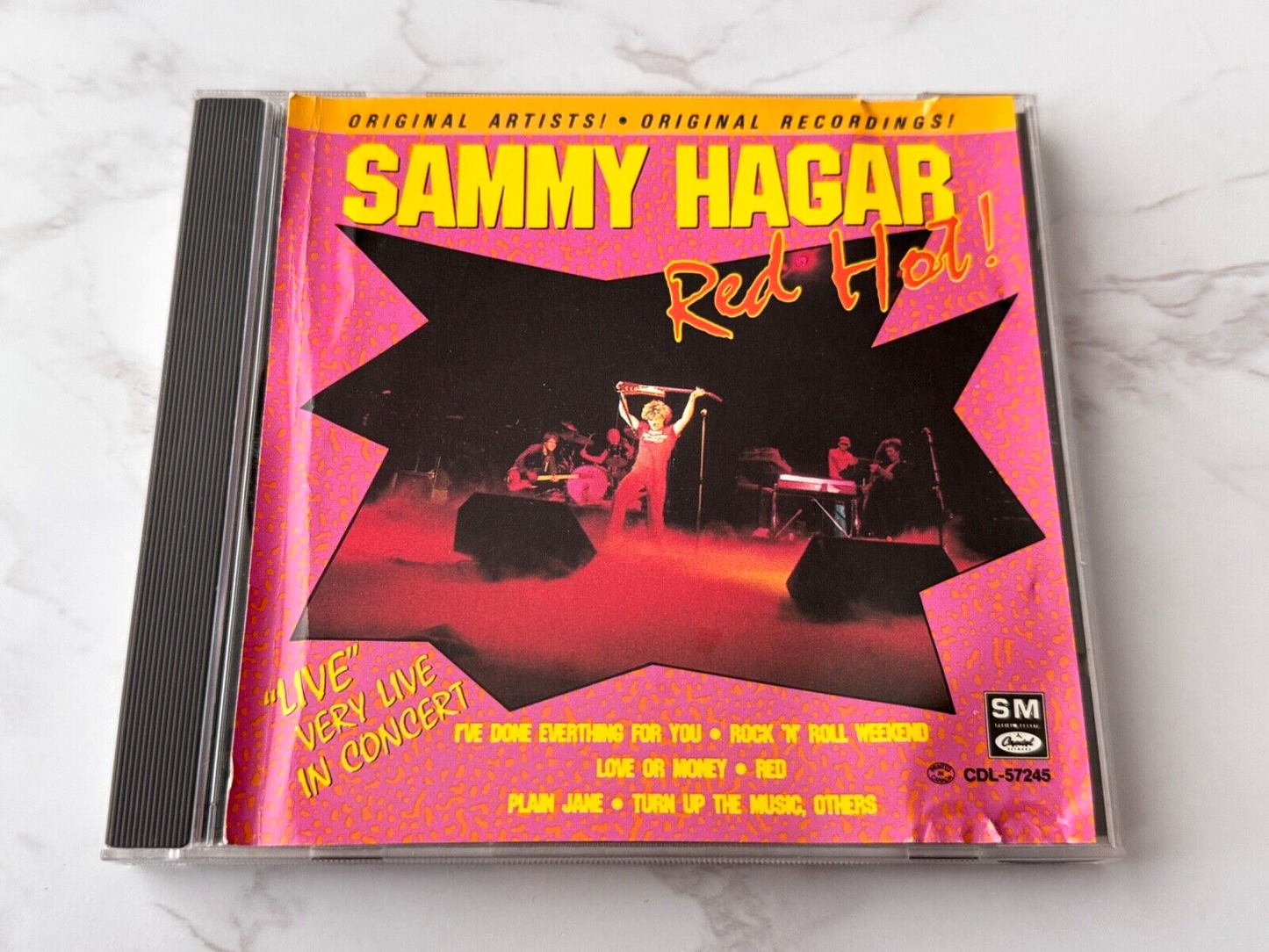Sammy Hagar – Red Hot (1989) [CANADA PRESS]