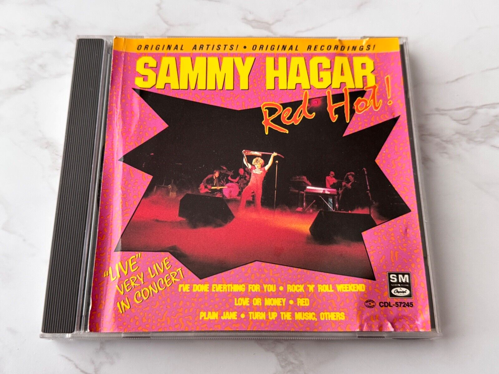 Sammy Hagar – Red Hot (1989) [CANADA PRESS]