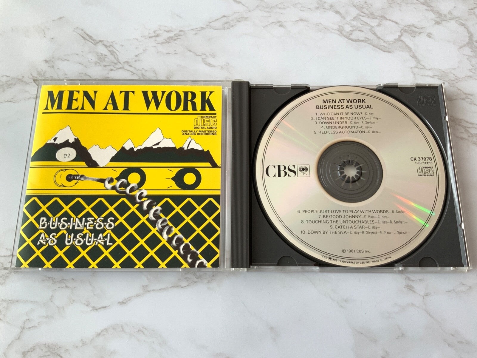 Men At Work – Business As Usual [JAPAN PRESS]