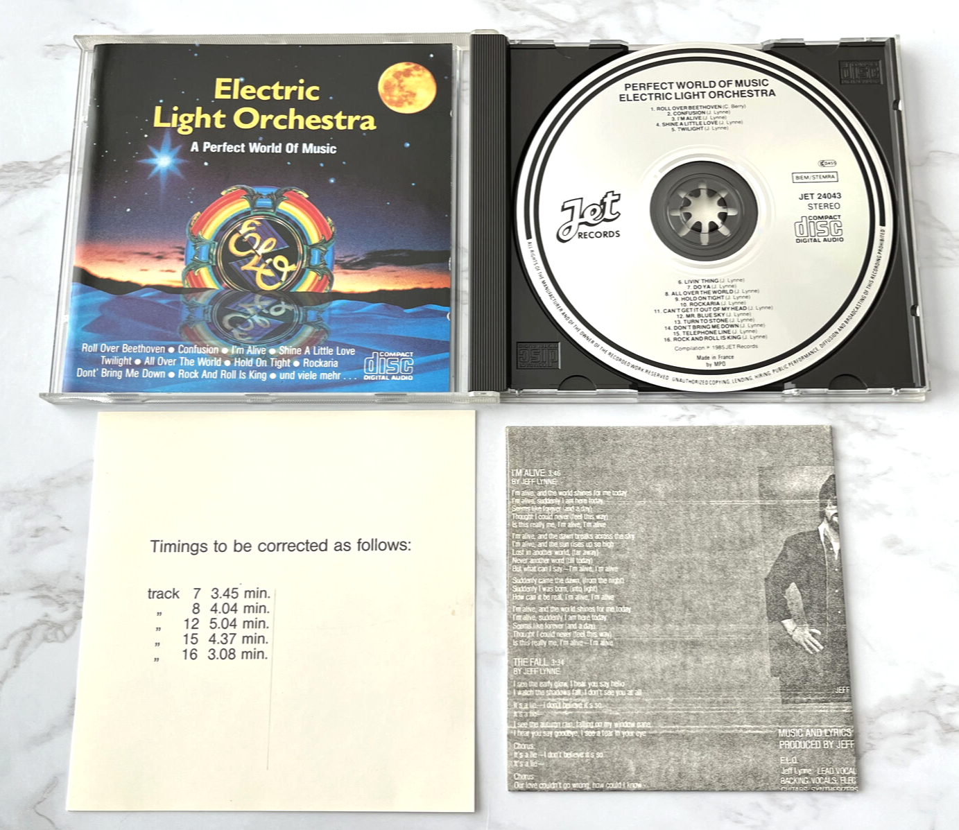 Electric Light Orchestra – A Perfect World Of Music (1985)