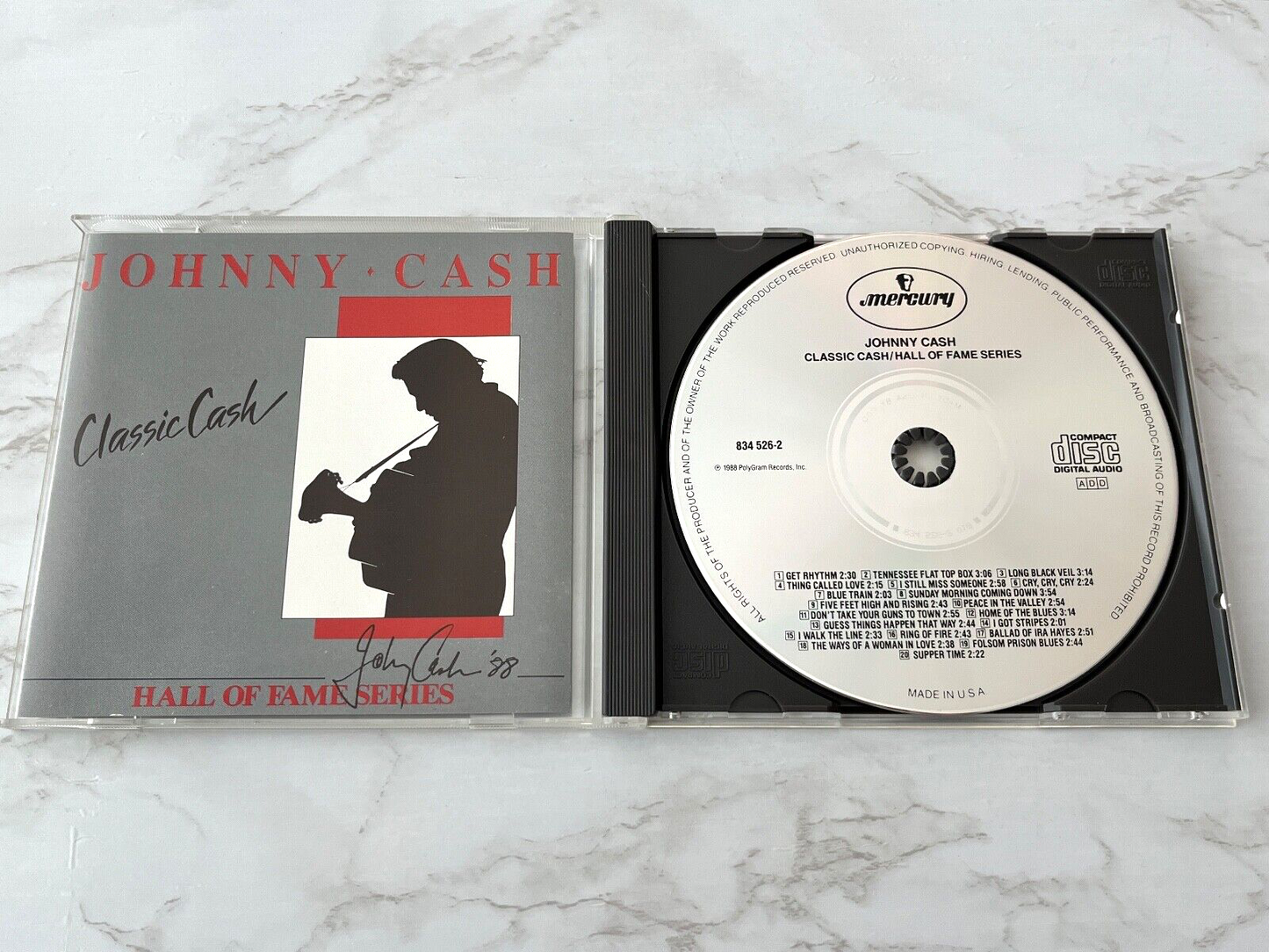 Johnny Cash – Classic Cash Hall Of Fame Series (1988)