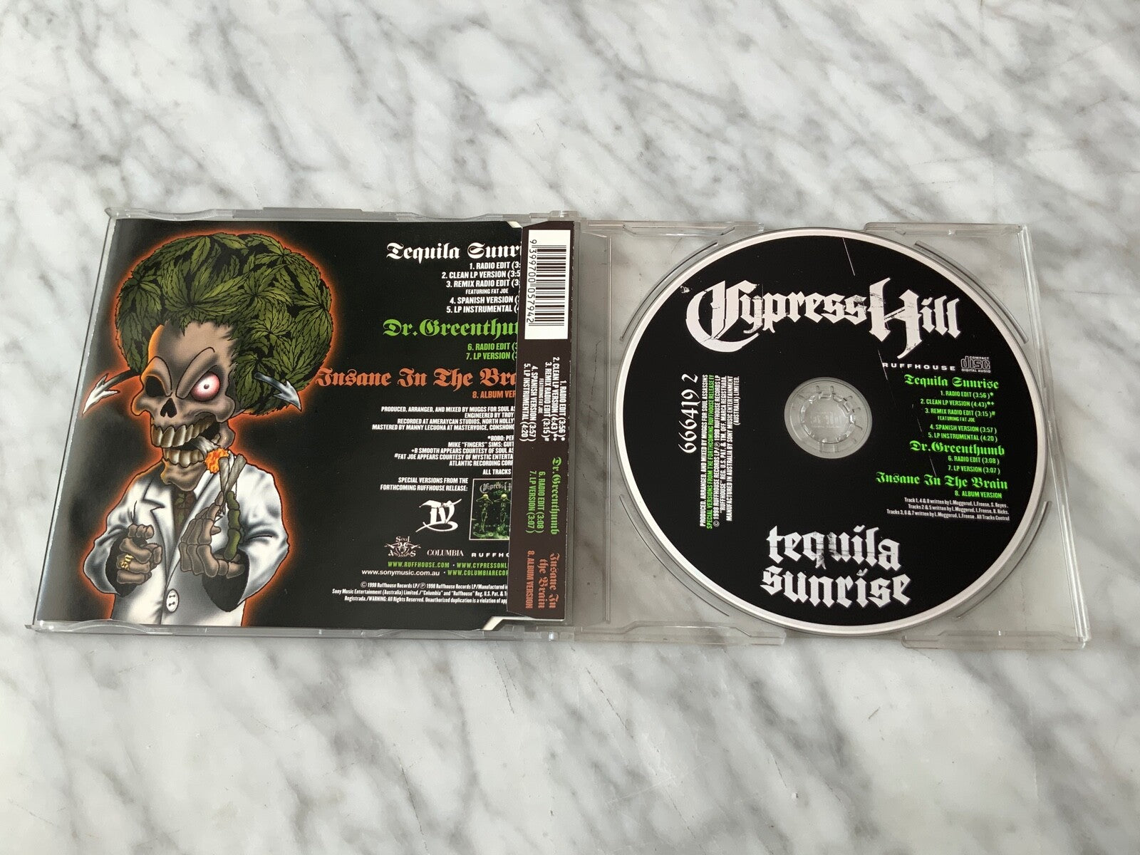 Cypress Hill – Tequila Sunrise (Maxi Single) (1998) [AUSTRALIA PRESS]
