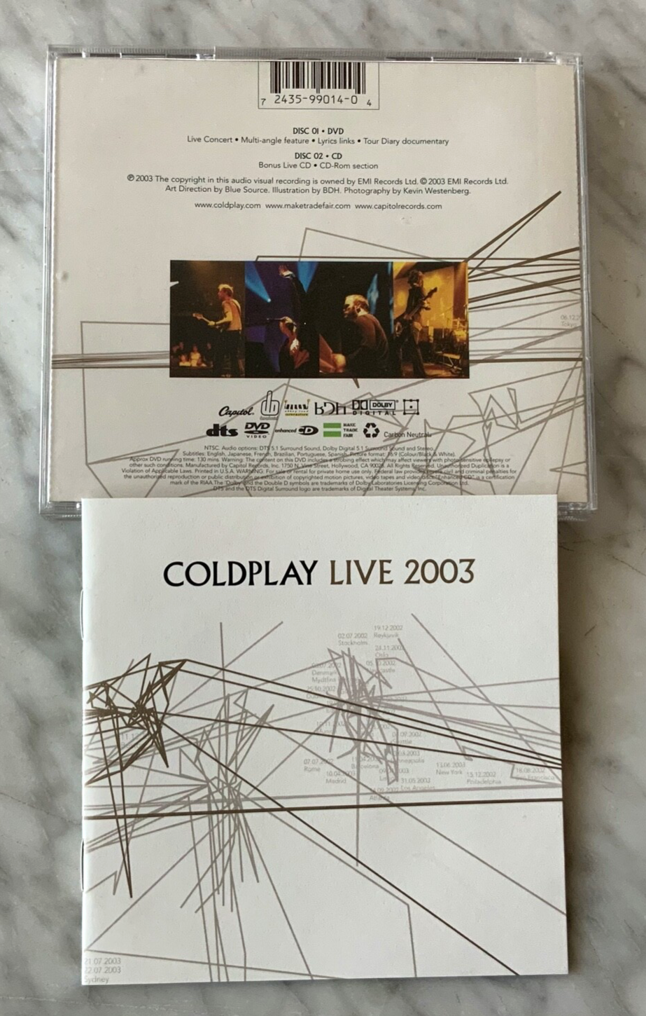 Coldplay – Live 2003 2 (CD/DVD) (2003)