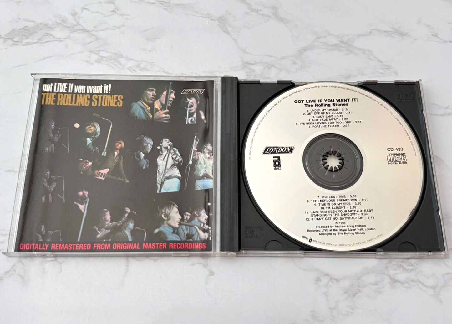 The Rolling Stones – Got Live If You Want It (1986) [JAPAN PRESS]