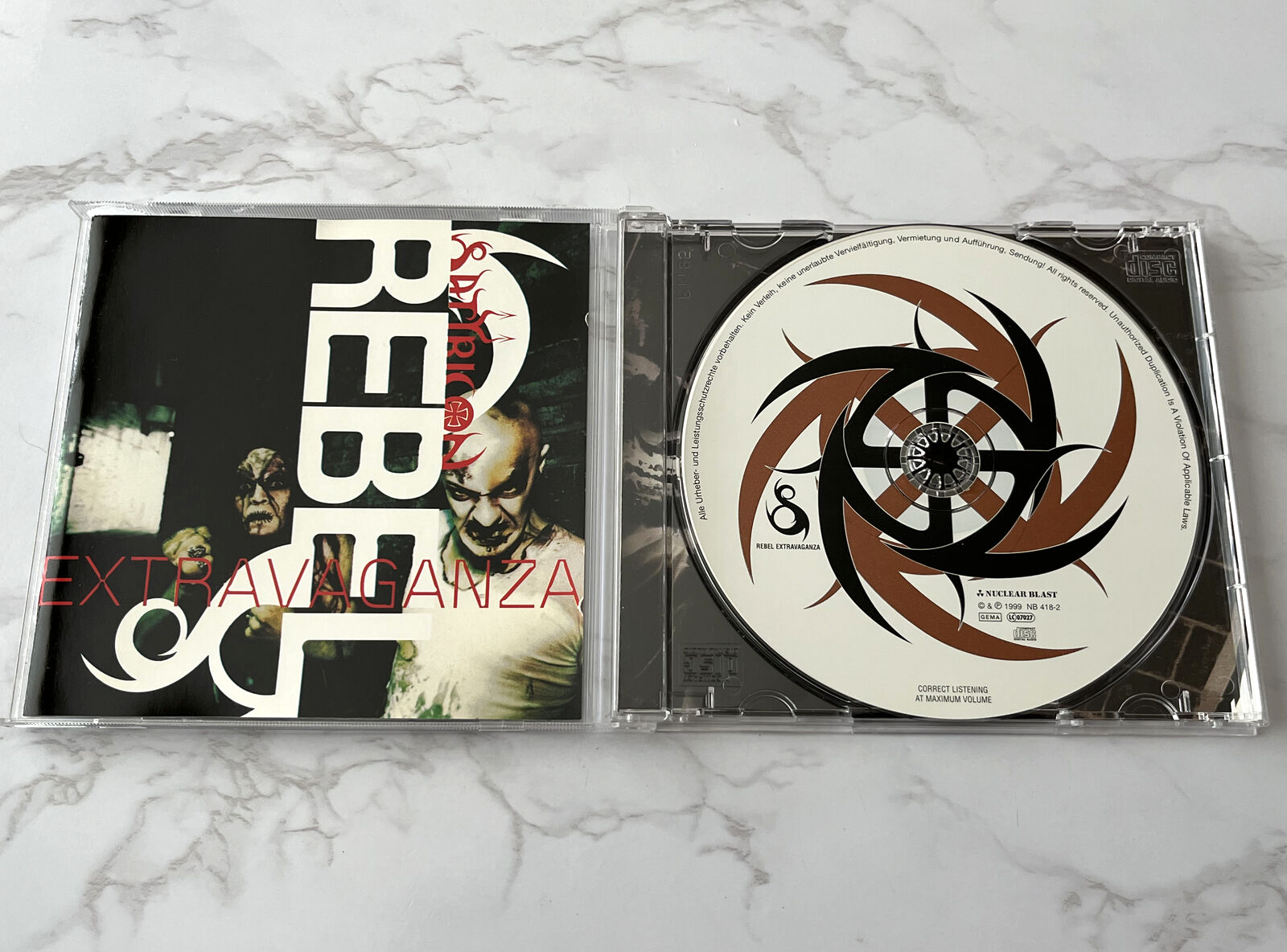 Satyricon – Rebel Extravaganza (1999) [GERMAN PRESS]