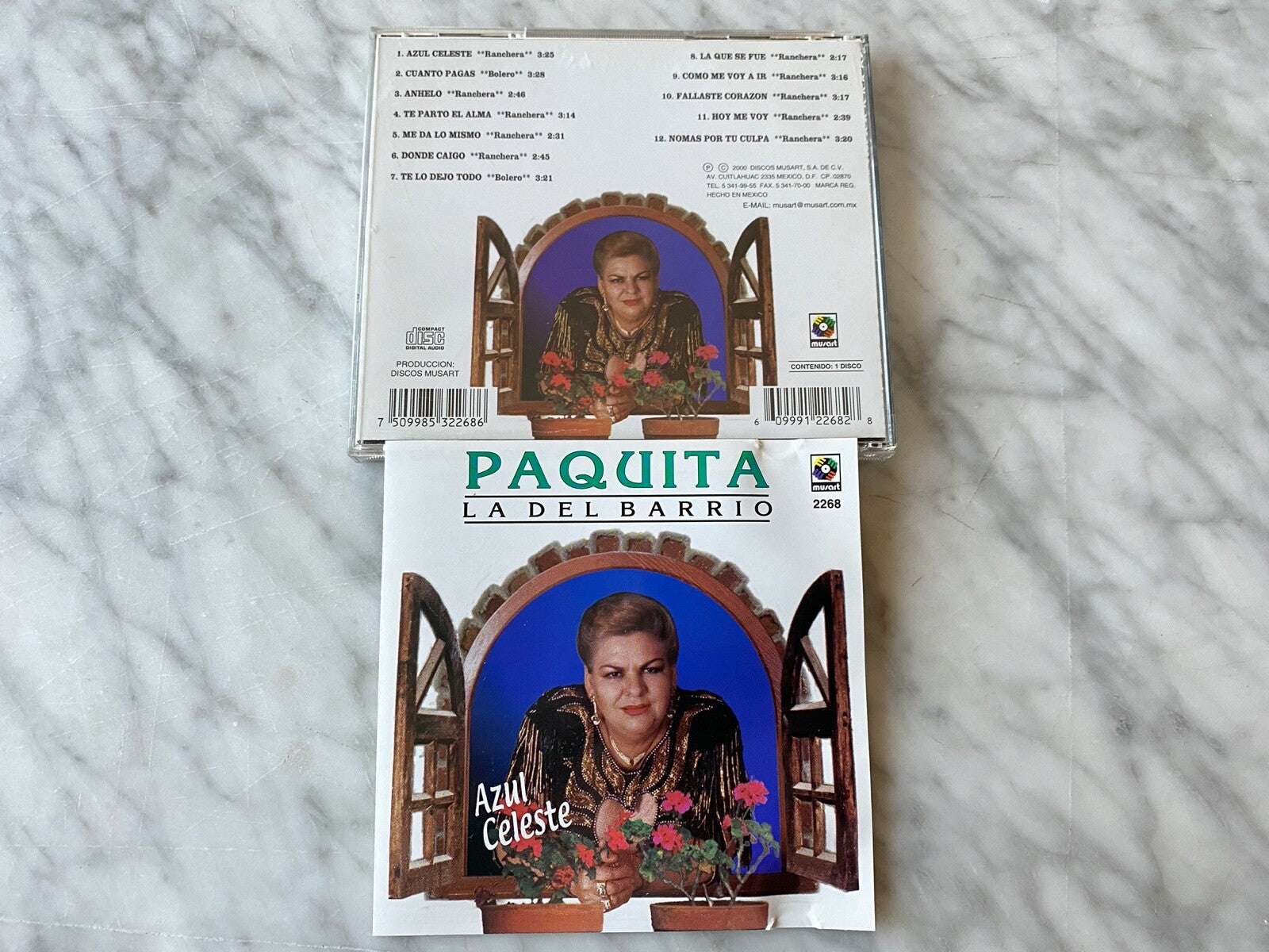 Paquita La Del Barrio – Azul Celeste (2000)