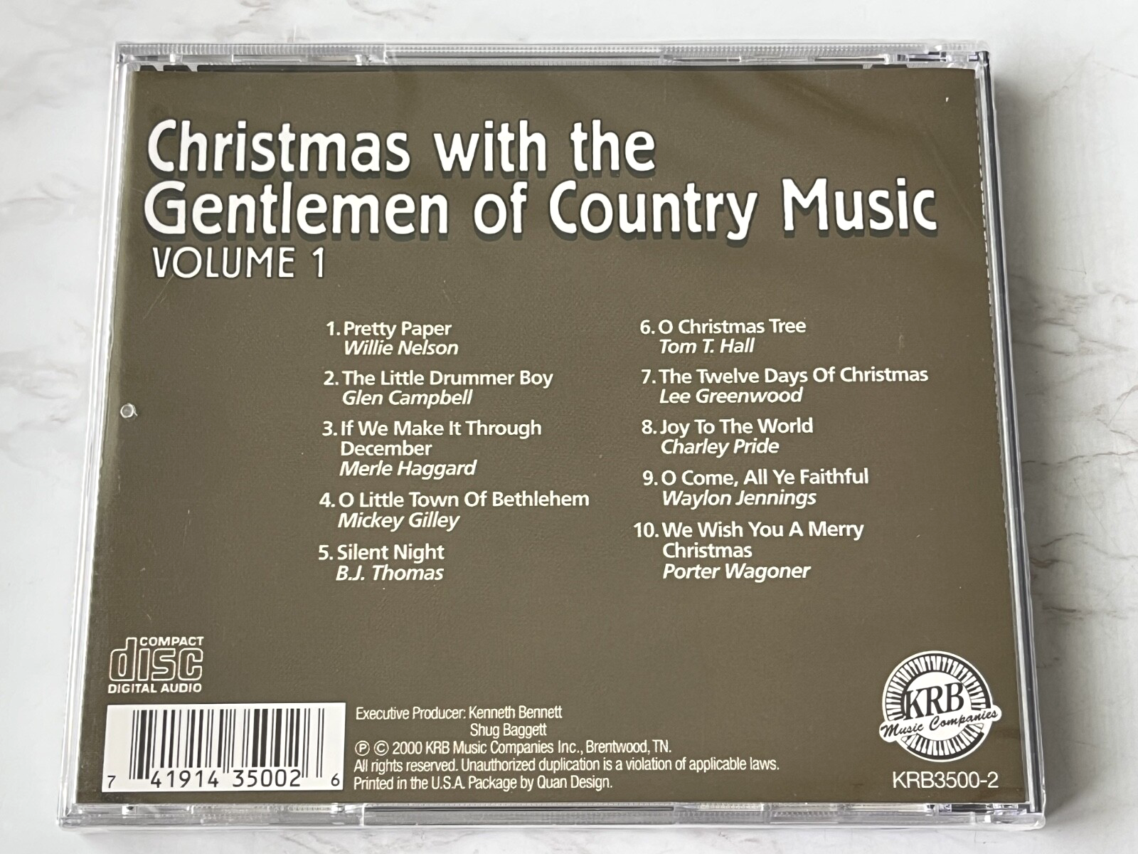 B.J. Thomas, Glen Campbell, Merle Haggard, Willie Nelson – Christmas With The Gentlemen Of Country Music Vol. 1 (2000)