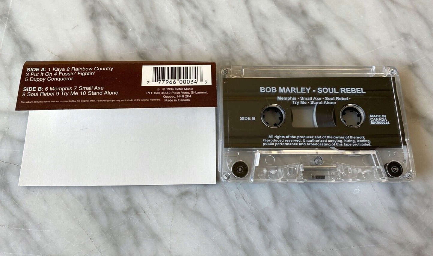 Bob Marley – Soul Rebel (1994)