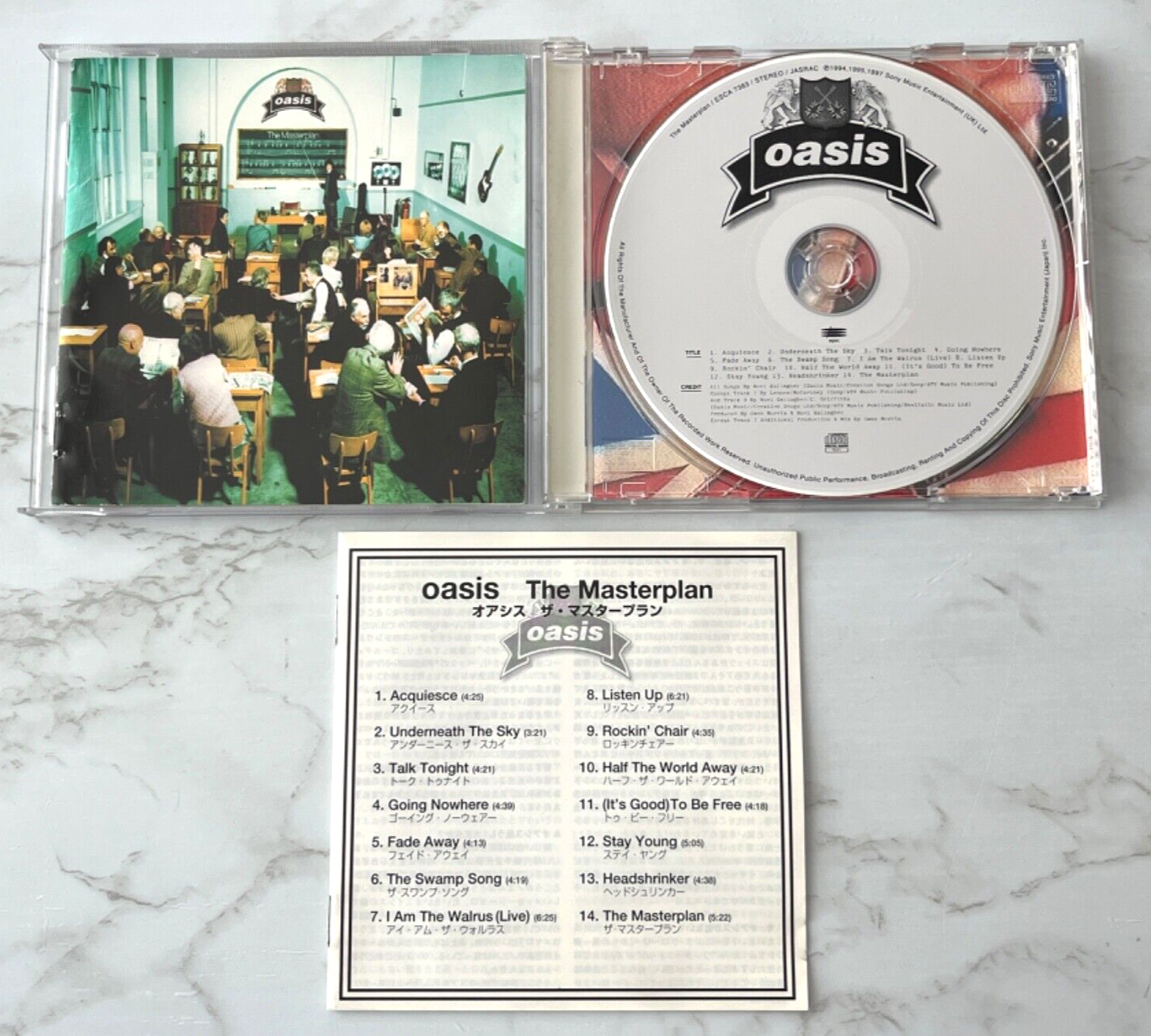 Oasis – The Masterplan (1998) [JAPAN PRESS]