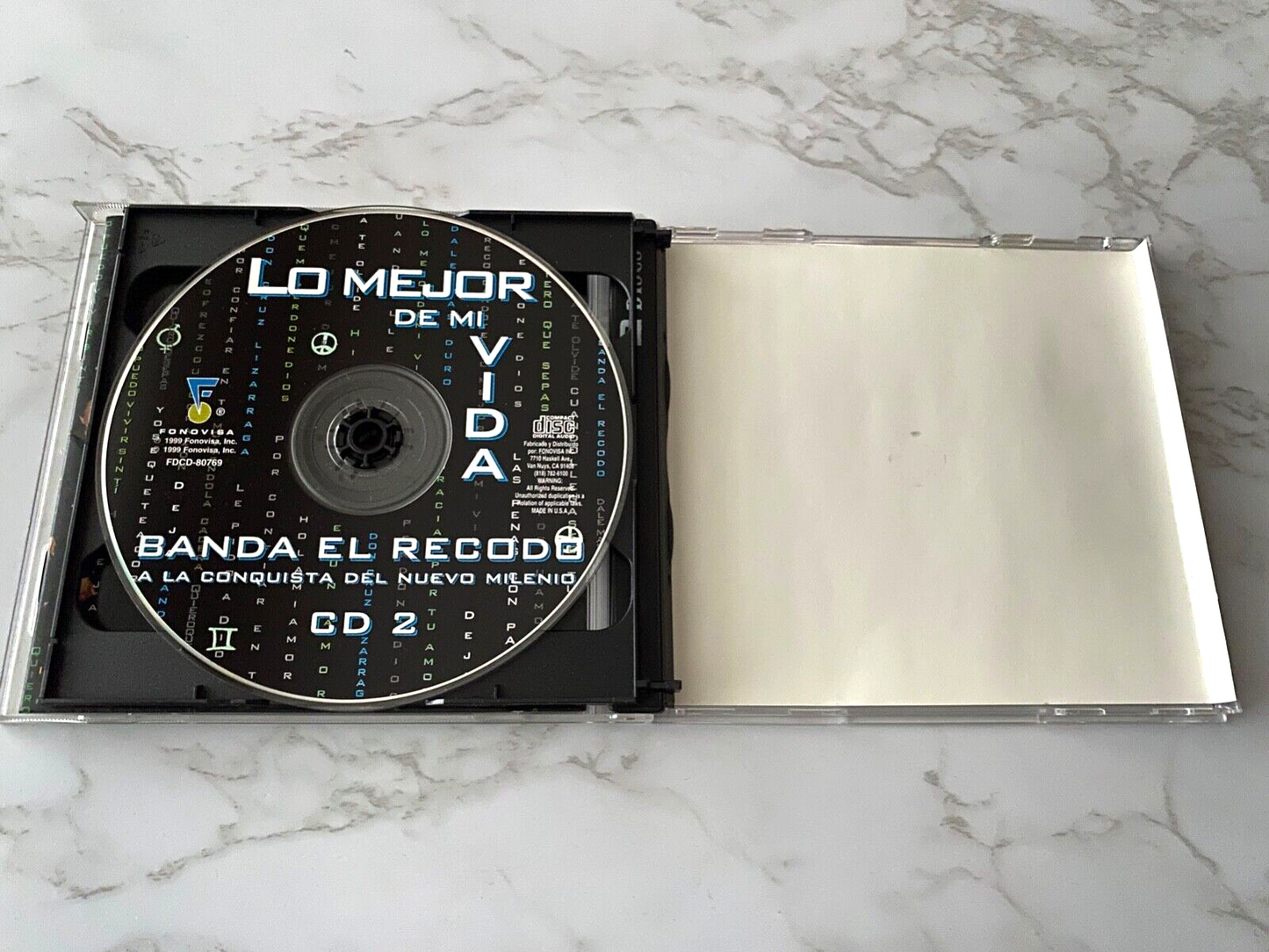 Banda El Recodo – Lo Mejor De Mi Vida 2 (1999)
