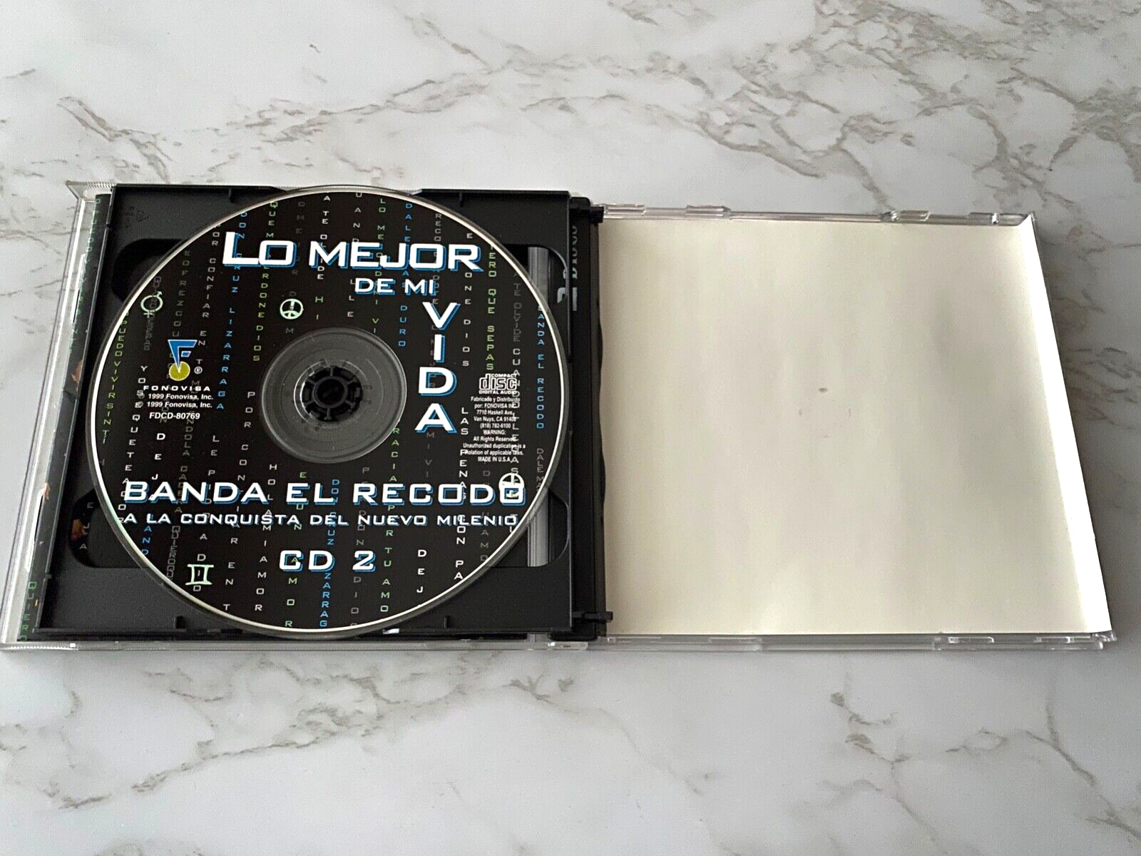 Banda El Recodo – Lo Mejor De Mi Vida 2 (1999)