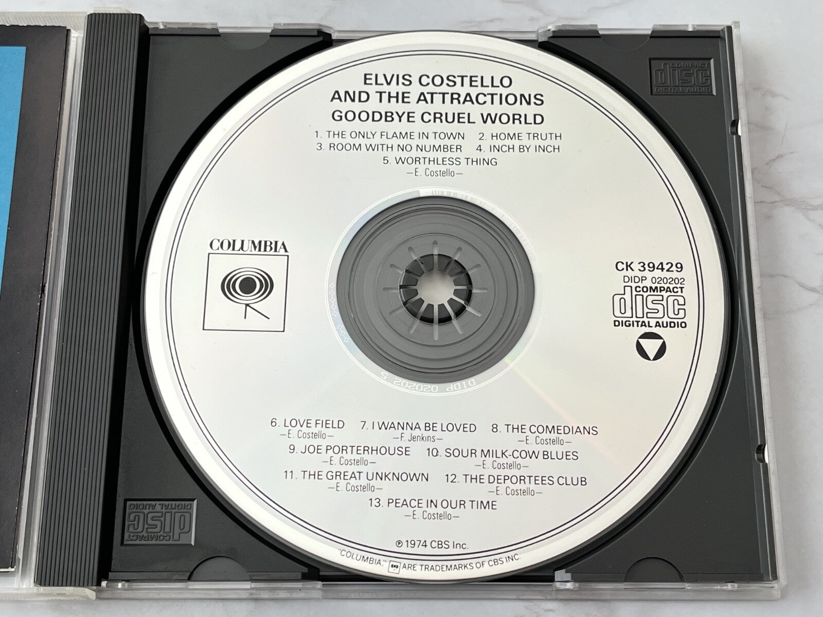 Costello, Elvis & the Attractions, Elvis Costello And The Attractions – Goodbye Cruel World (1986)