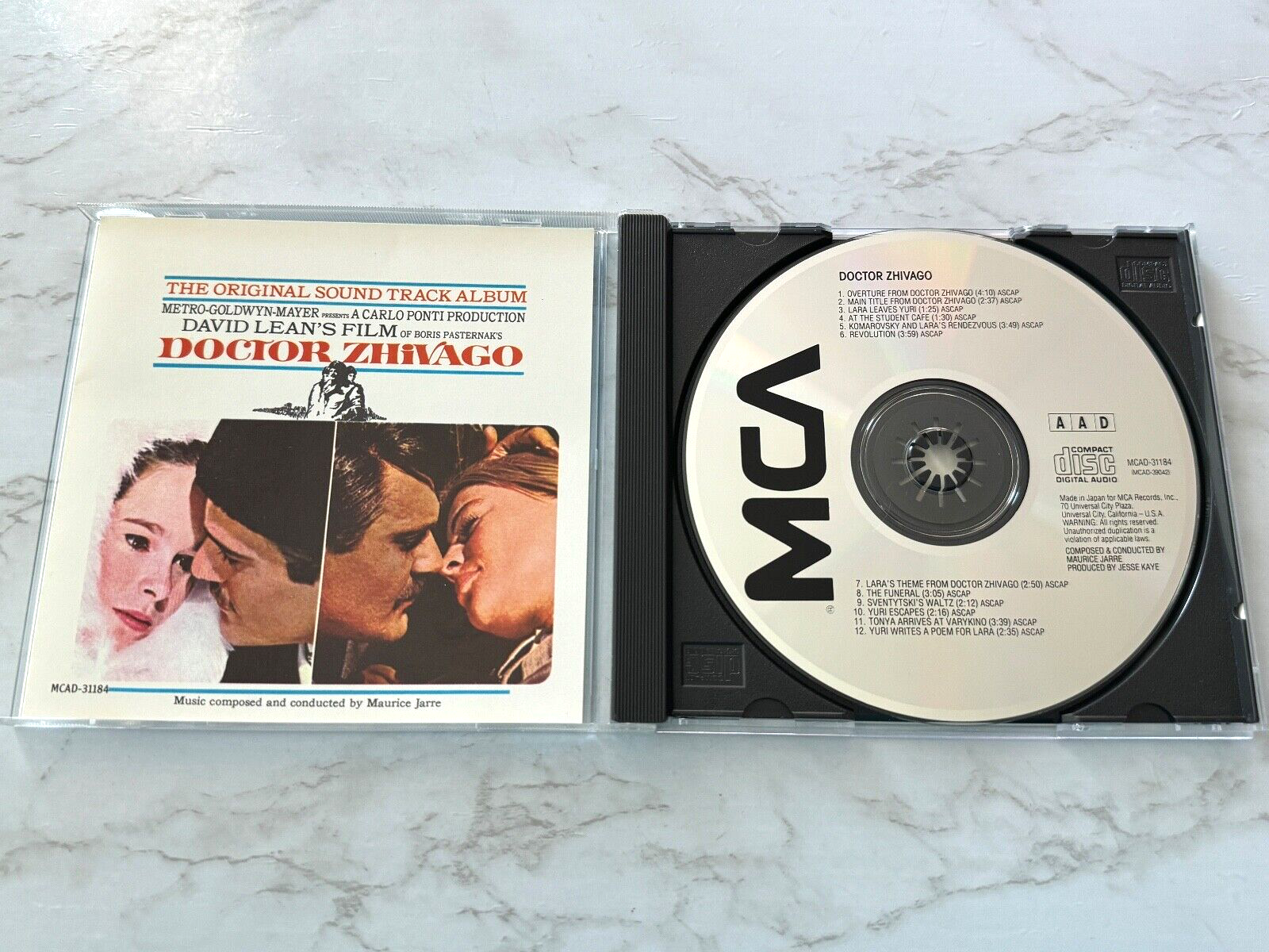 Maurice Jarre – Doctor Zhivago Soundtrack (1985) [JAPAN PRESS]