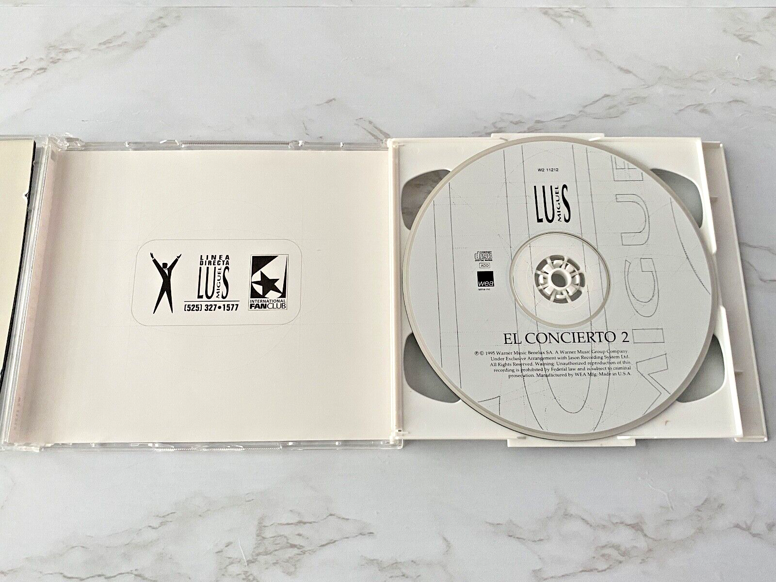 Luis Miguel – En Concierto 2 (1995)
