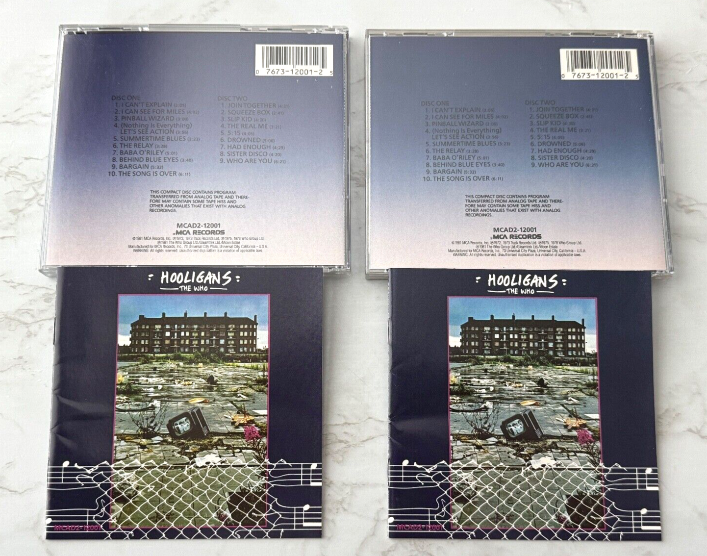 The Who – Hooligans 2 [JAPAN PRESS]