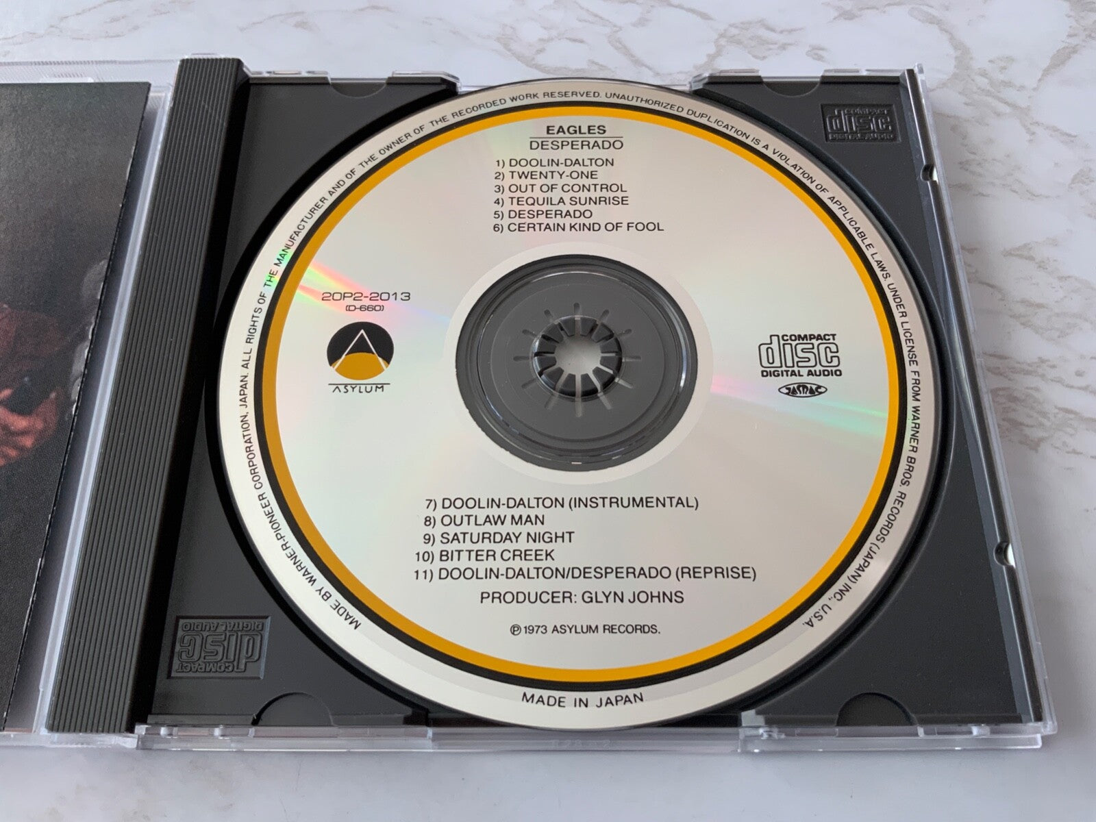 Eagles – Desperado (1988) [JAPAN PRESS]