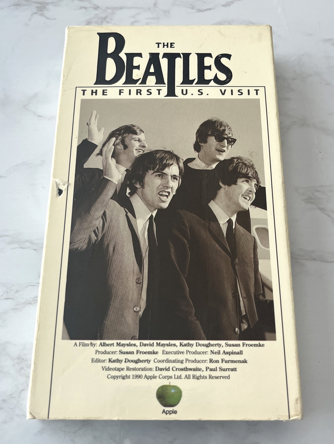 The Beatles The First U.S. Visit VHS 1991 Apple MP 6218 Paul McCartney