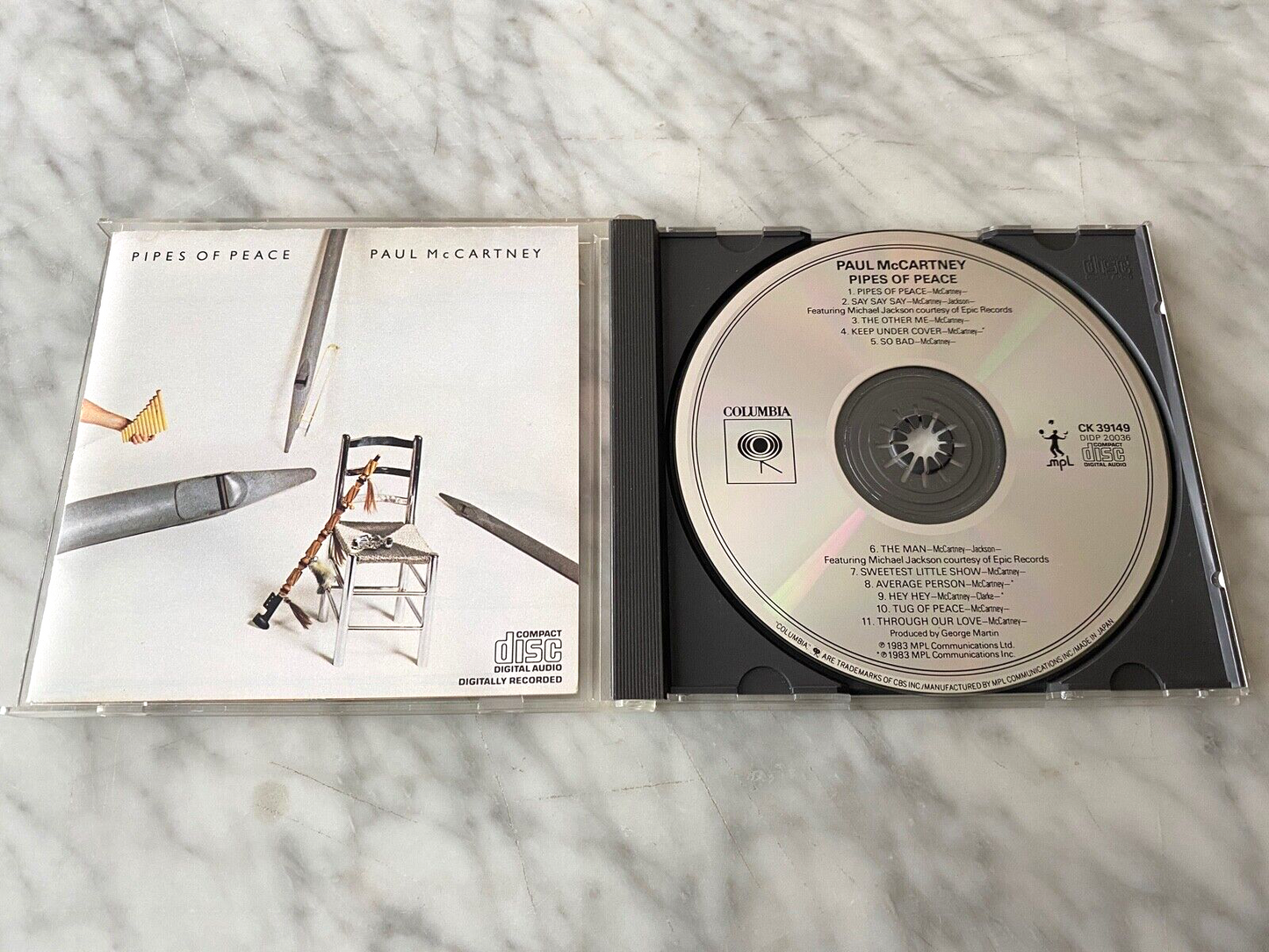 Paul McCartney – Pipes Of Peace [JAPAN PRESS]