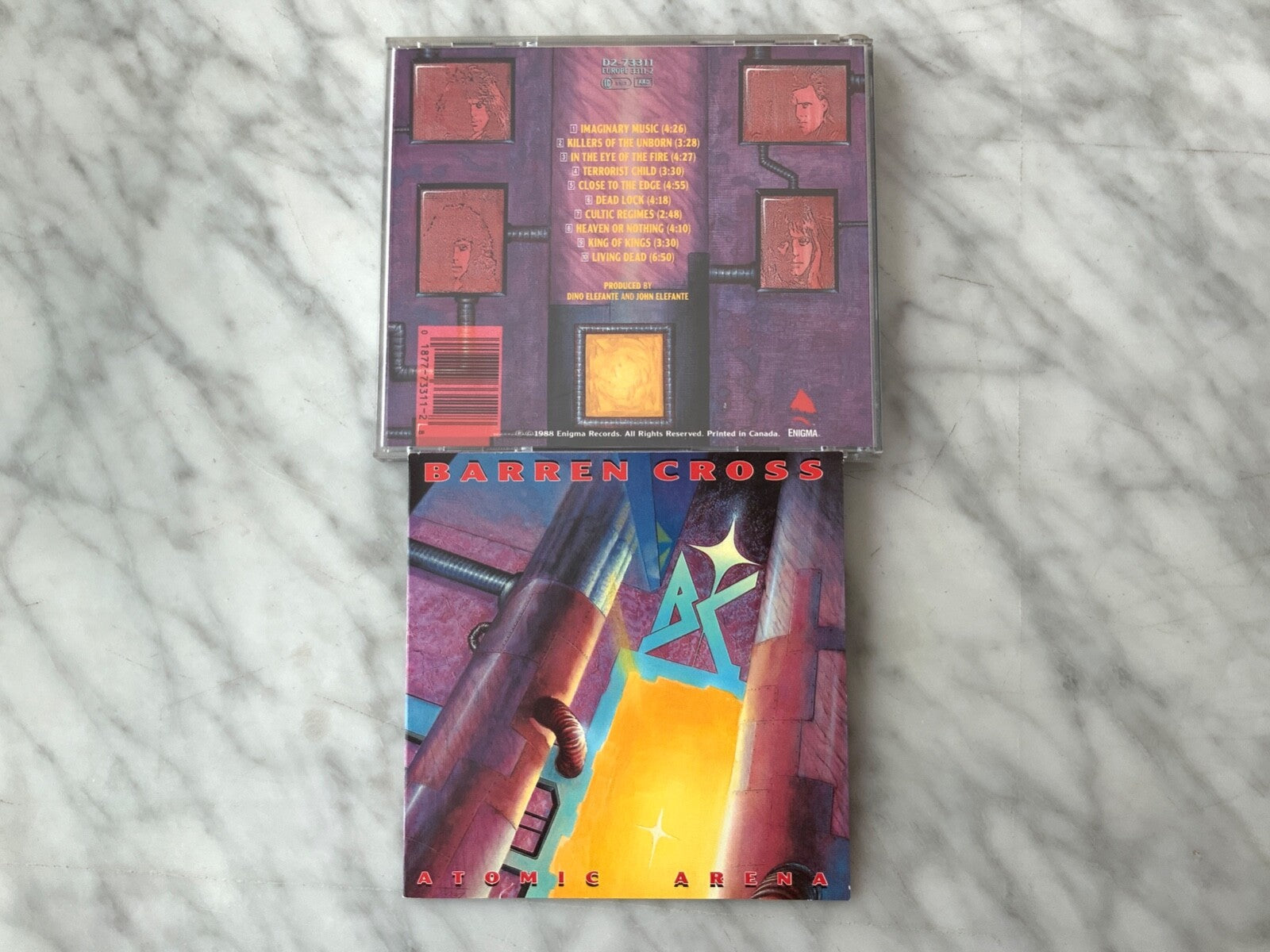 Barren Cross – Atomic Arena (1988) [CANADA PRESS]