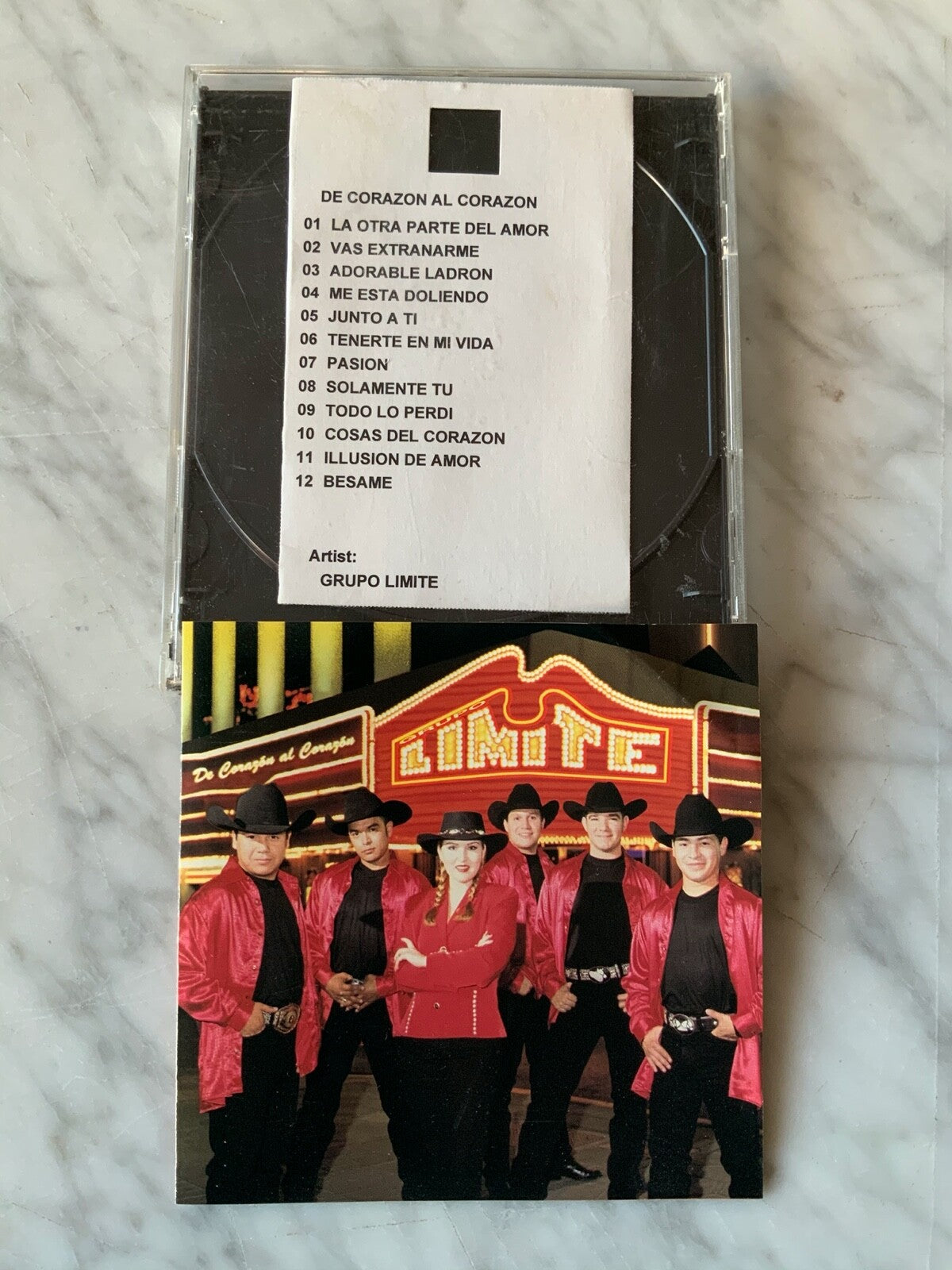 Grupo Limite – De Corazon Al Corazon (1998)