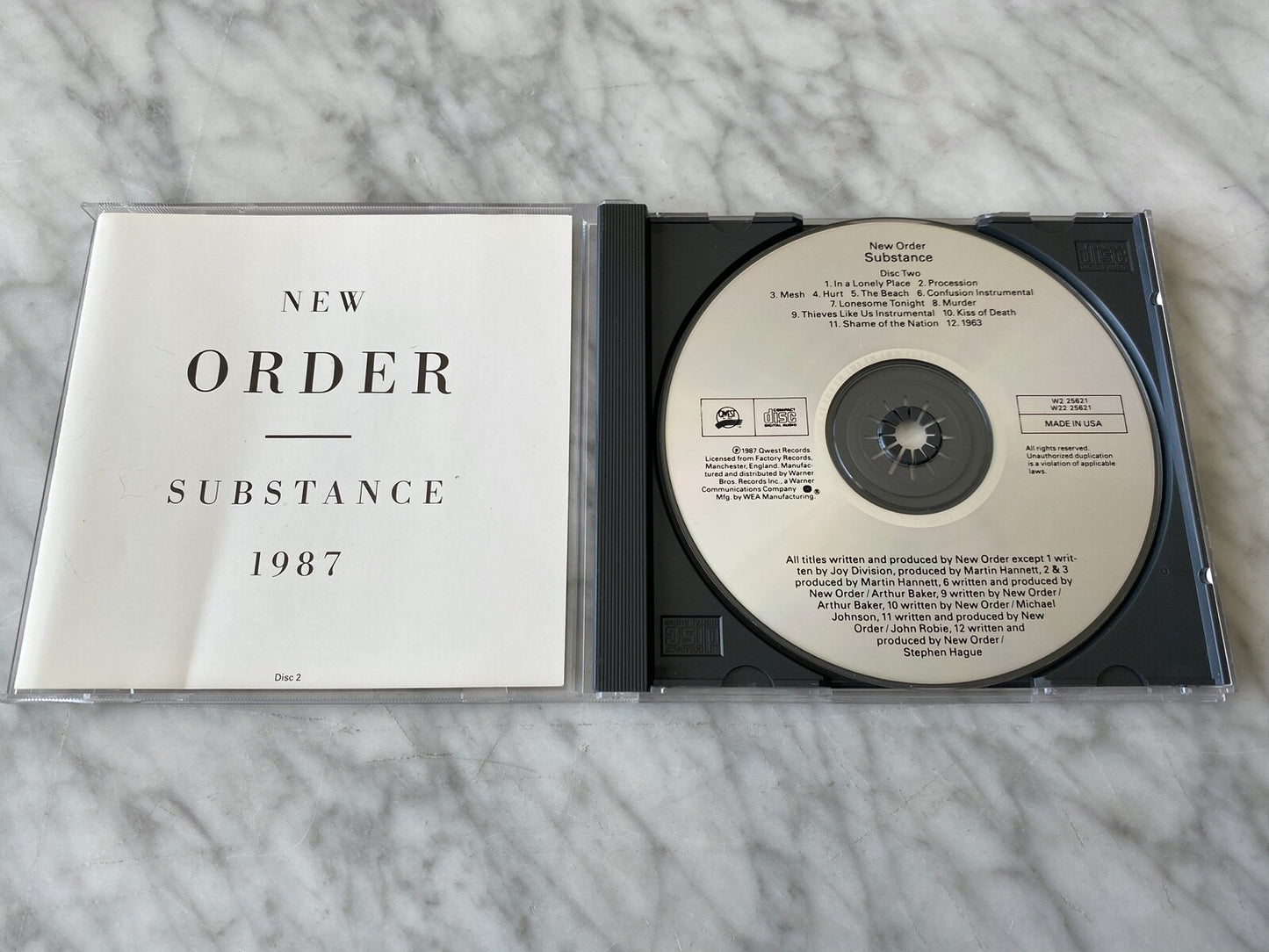 New Order – Substance