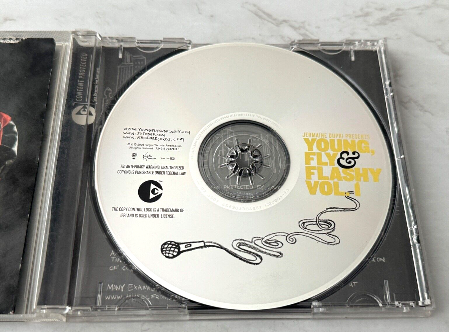 Various, Jermaine Dupri, Young Capone – Young Fly & Flashy Vol. 1 (2005)