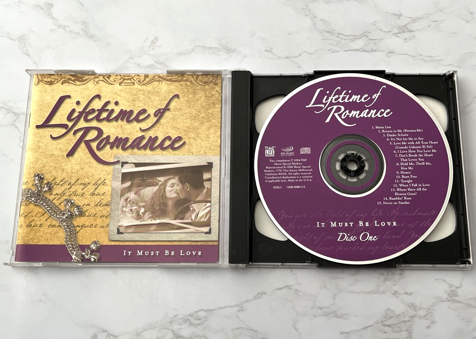 Nat King Cole, Paul Anka, Various – Time Life Lifetime Of Romance It Must Be Love 2 (2004)