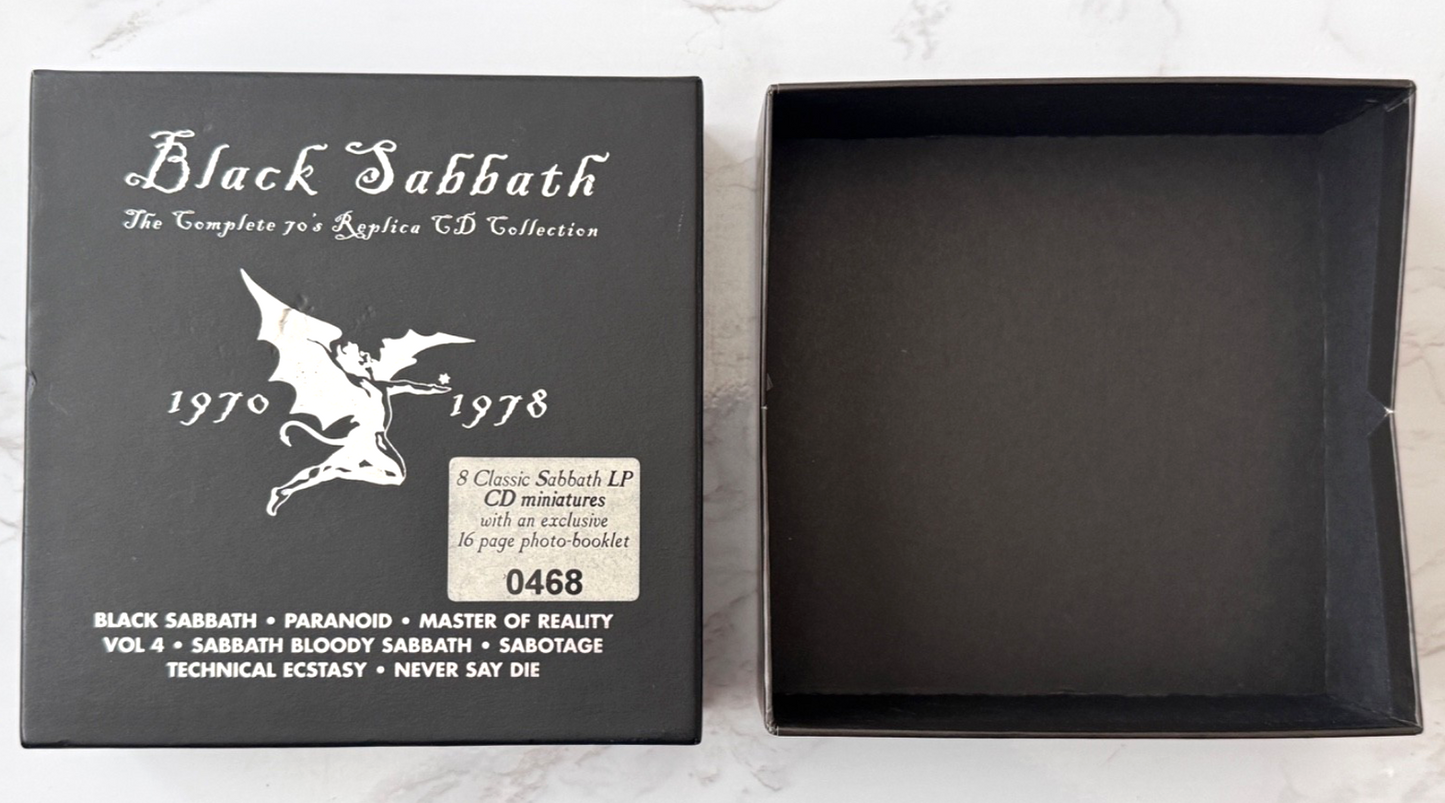 Black Sabbath – The Complete 70s Replica Collection 8 (Box Set) (2001)
