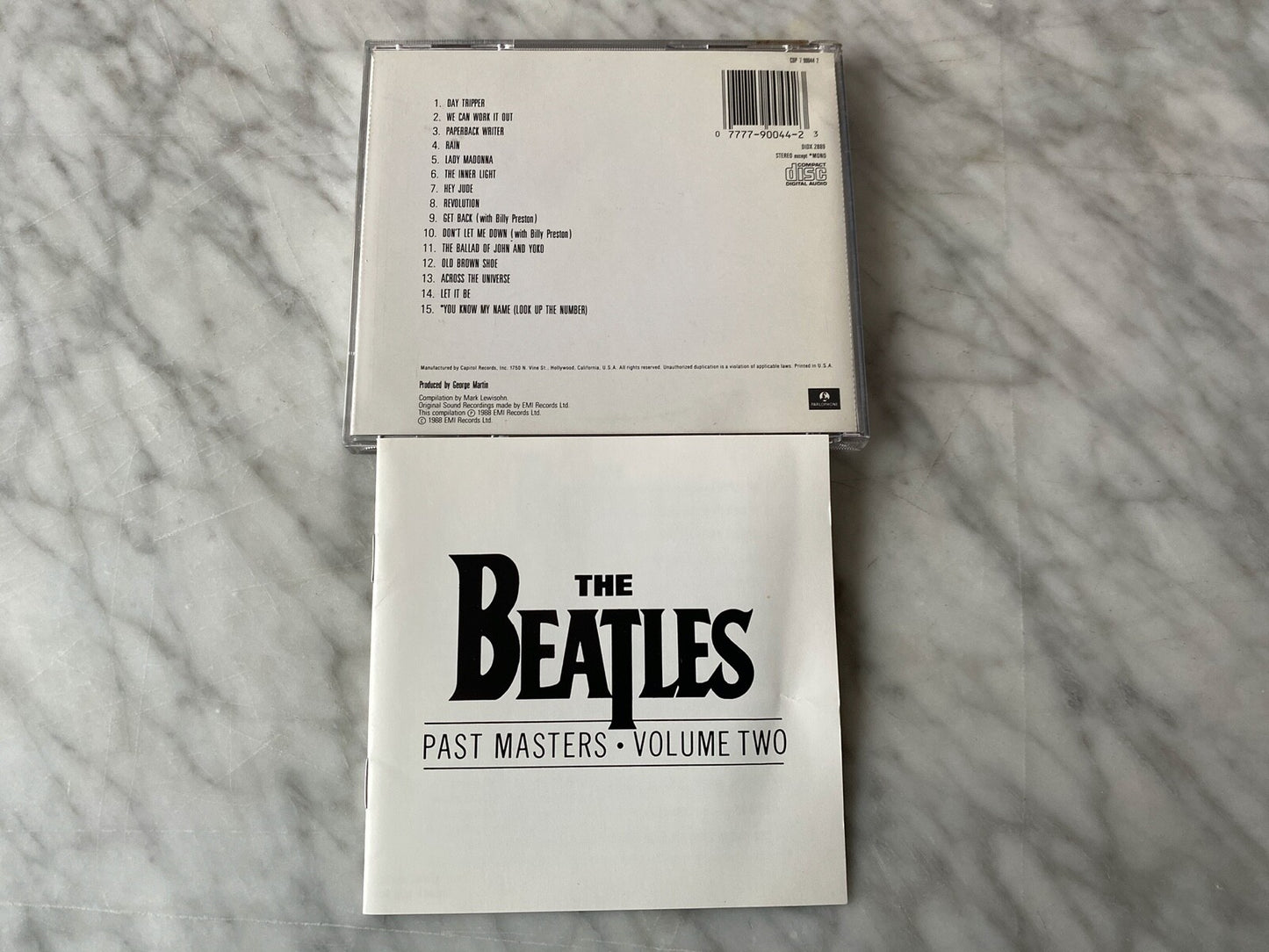 Paul McCartney, John Lennon, The Beatles, George Harrison – Past Masters Volume Two