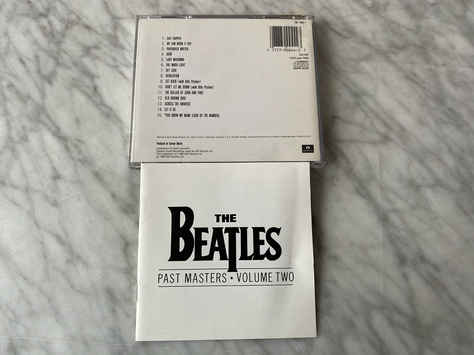 Paul McCartney, John Lennon, The Beatles, George Harrison – Past Masters Volume Two