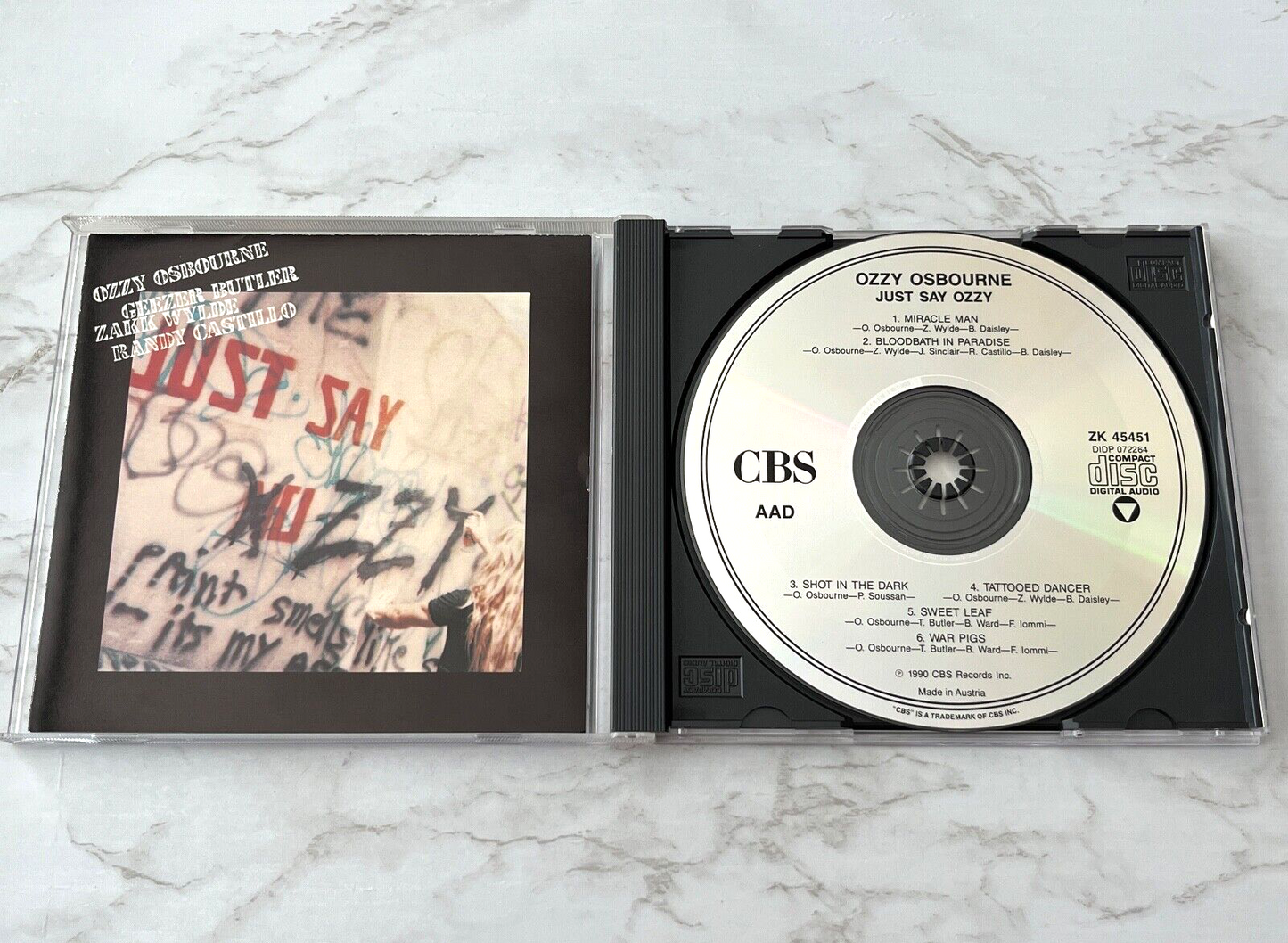 Ozzy Osbourne – Just Say Ozzy (EP) (1990)