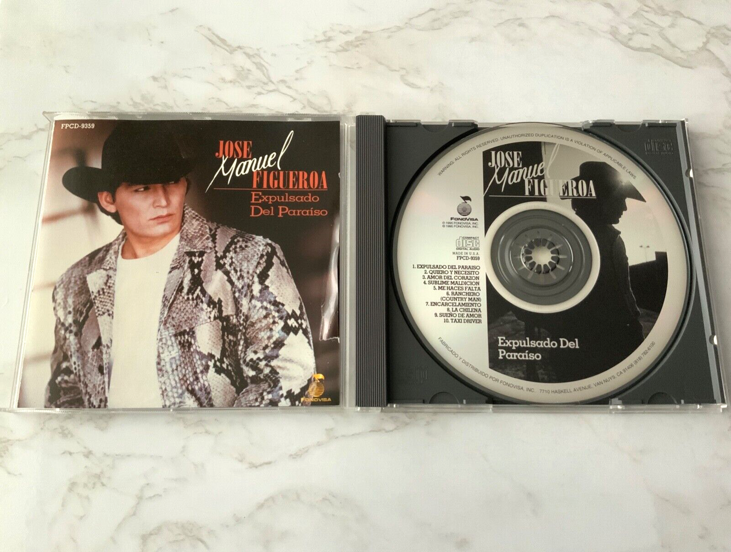 Jose Manuel Figueroa – Expulsado Del Paraiso (1995)