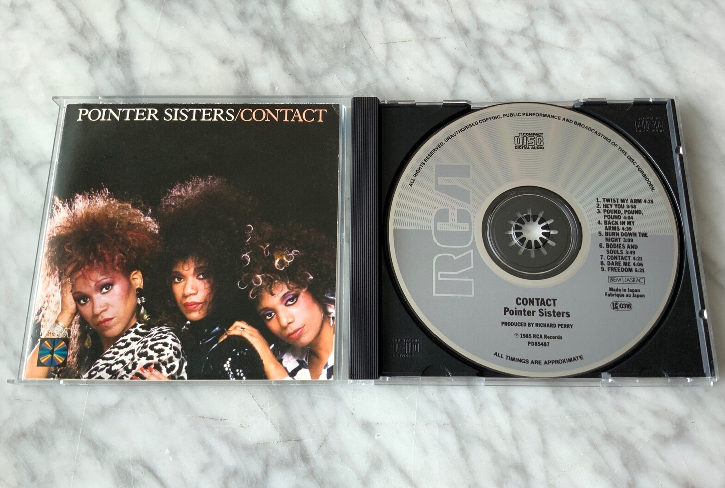 Pointer Sisters – Contact [JAPAN PRESS]