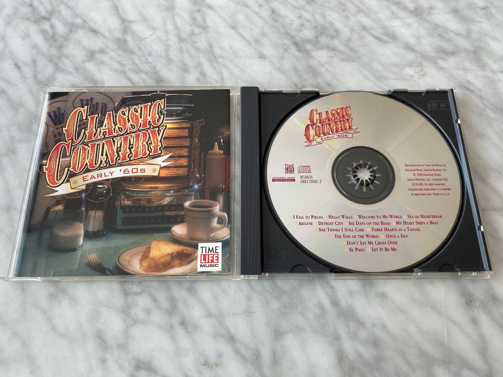 Various, The Everly Brothers, Skeeter Davis – Time Life Music Classic Country Early '60s (1999)