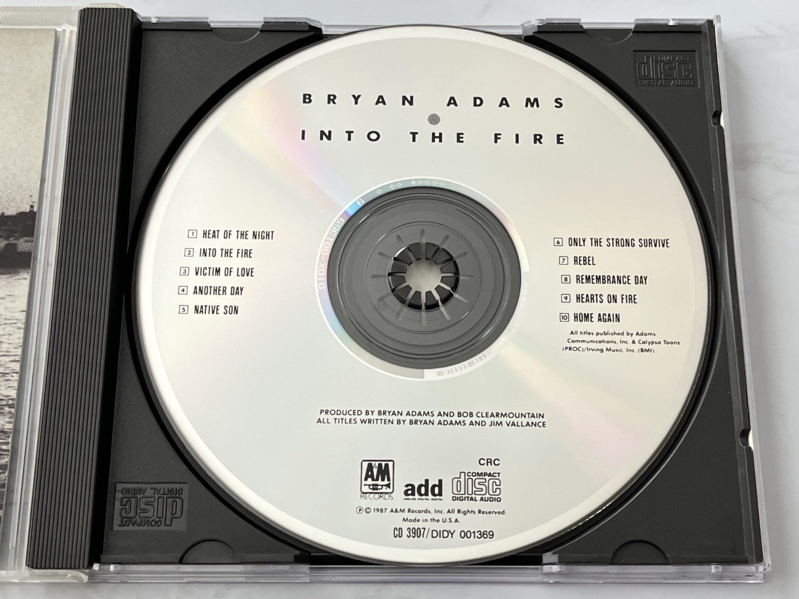 Bryan Adams – Into The Fire