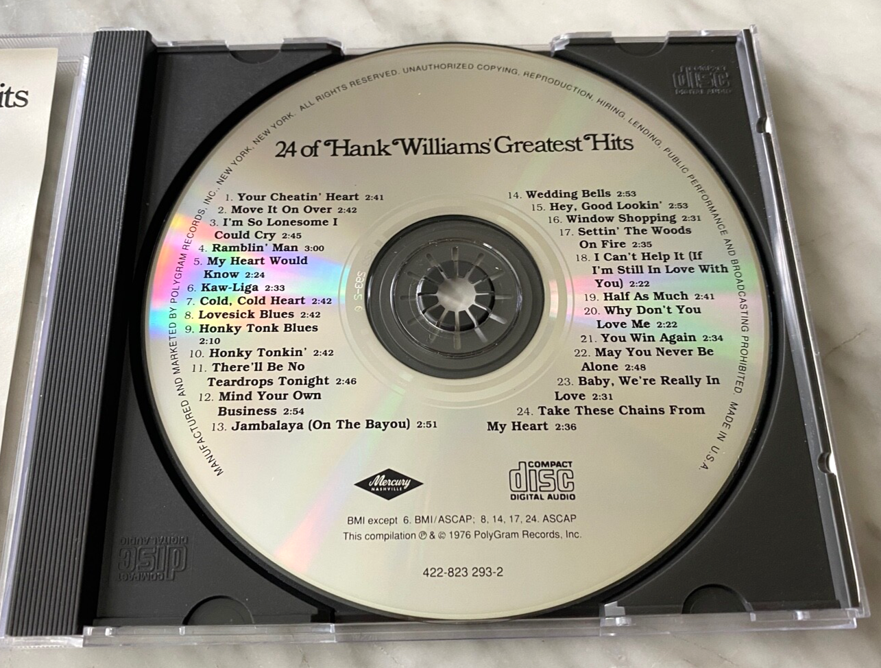 Hank Williams – 24 Greatest Hits