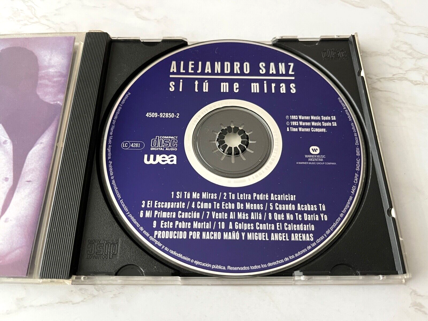 Alejandro Sanz – Si Tu Me Miras (1993)