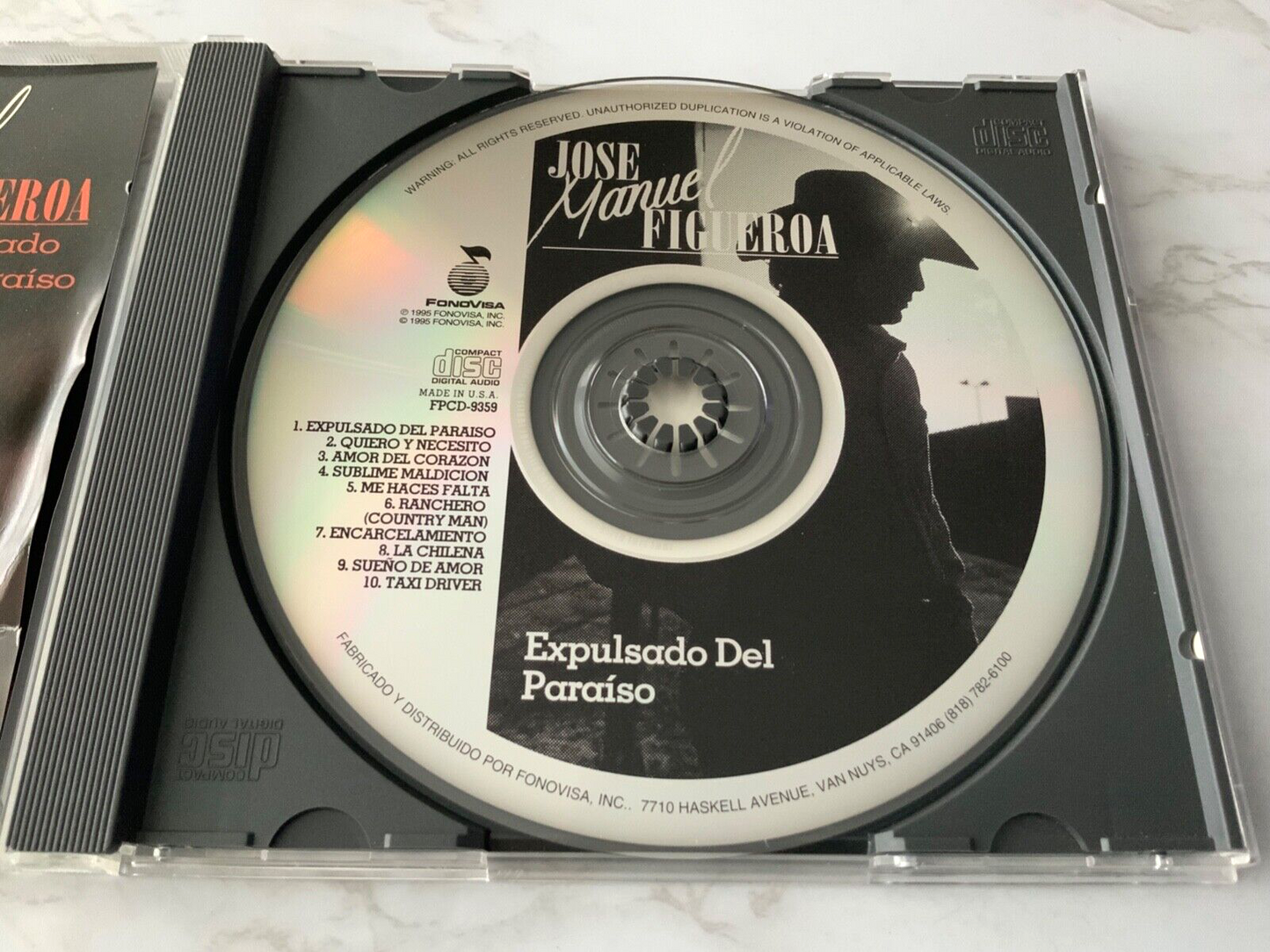 Jose Manuel Figueroa – Expulsado Del Paraiso (1995)